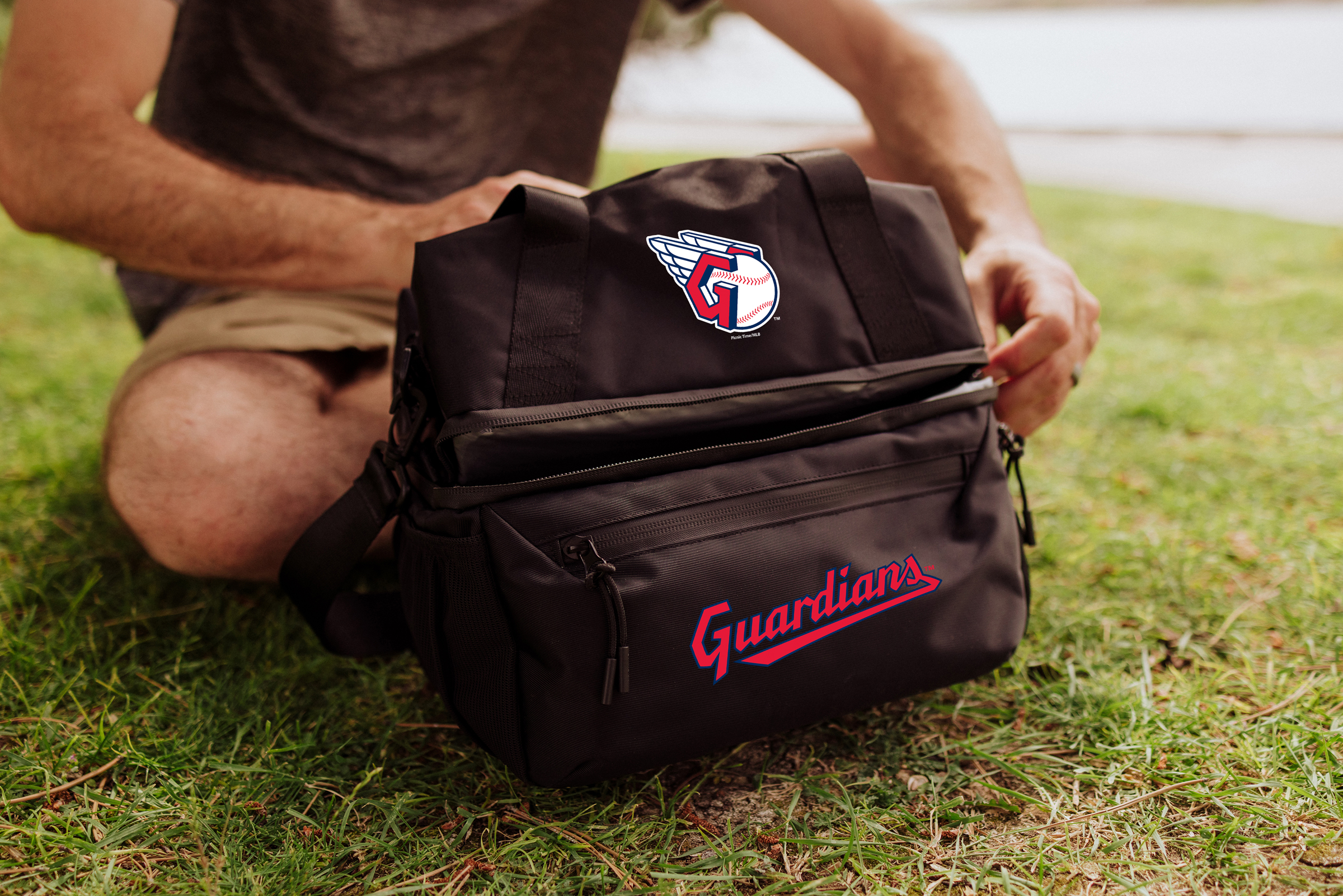 Cleveland Guardians - Tarana Recycled Lunch Bag Cooler with Utensils