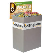 Bellingham BIN2603AP2 Cool™ Women's Polyurethane Palm Gloves in Assorted Patterns Cardboard Half Bin, 96 Pairs