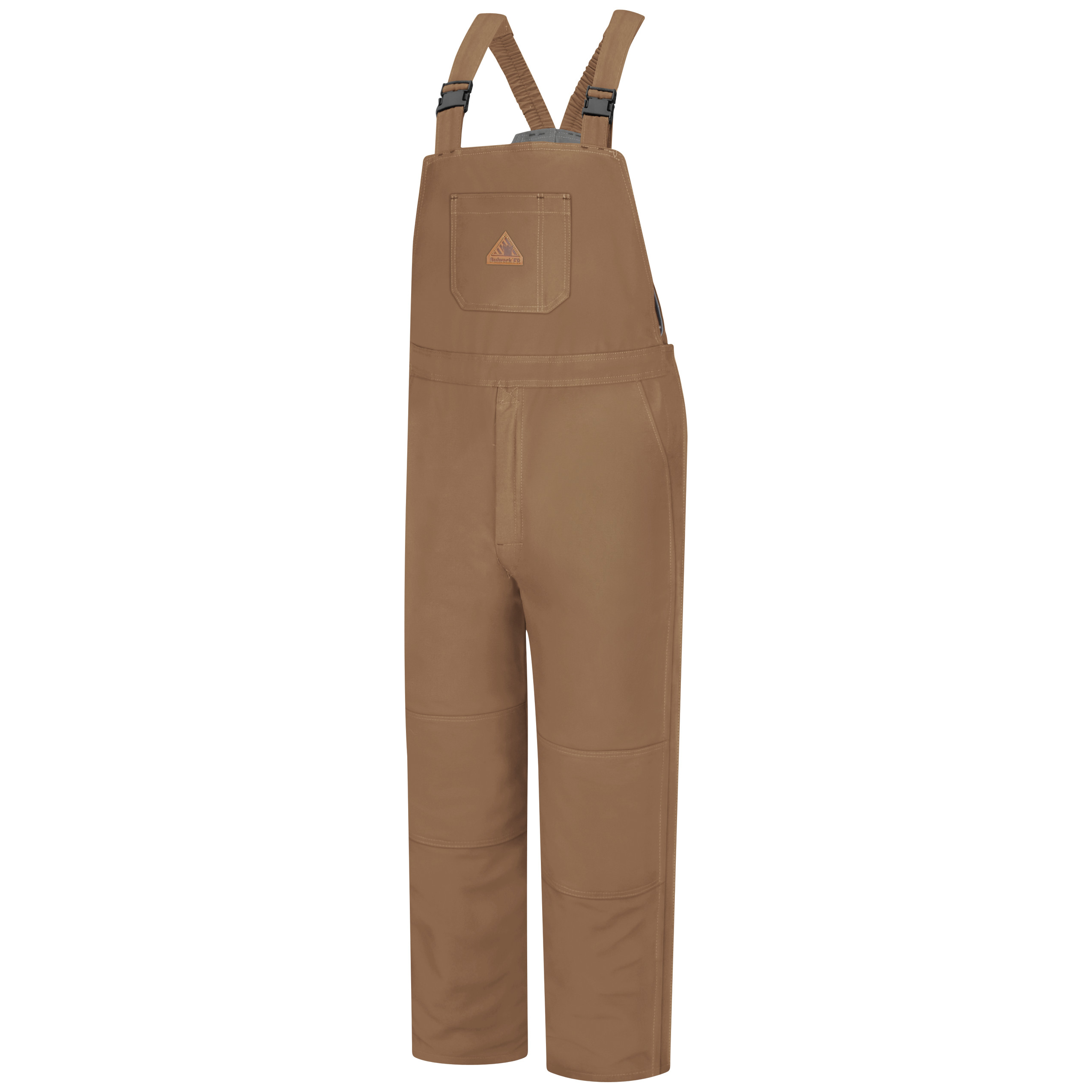 Picture of Bulwark® BLN4 Men's Heavyweight Excel FR® ComforTouch® Deluxe Insulated Brown Duck Bib Overall