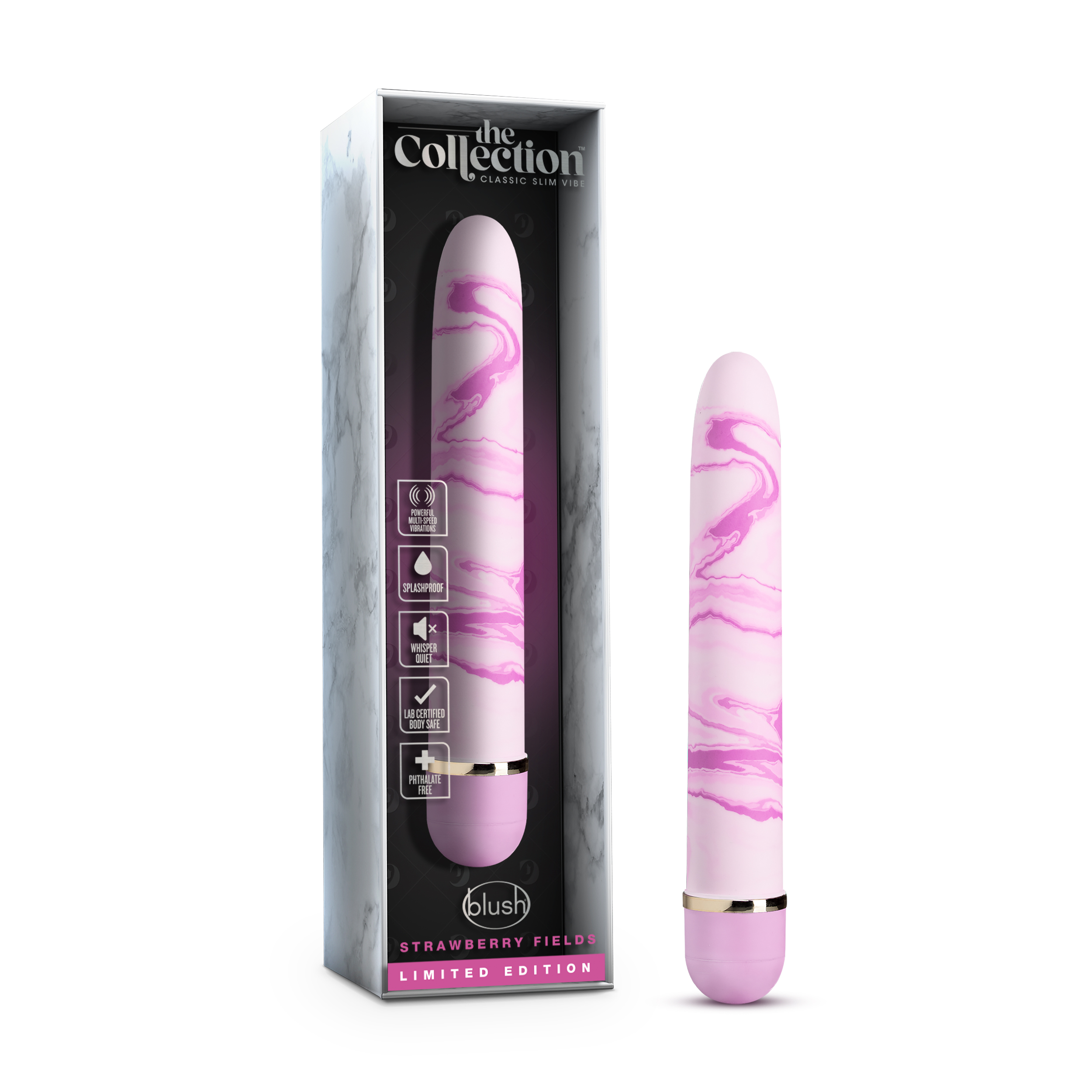 Blush The Collection Strawberry Fields Pink 7-Inch Vibrator