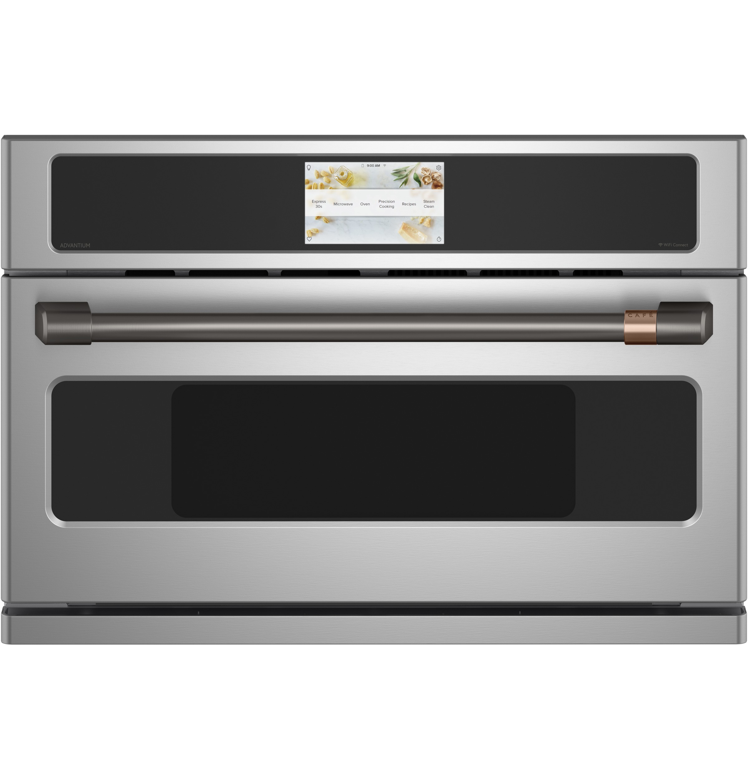 30" Width Hndl Kit for Sgl Wall Ovens Brushed Black For use w/ Wall Ovens — Not Connectable view 6