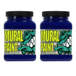 DARK RED (2 EA) MURAL PAINT PINT ACID DK BLU