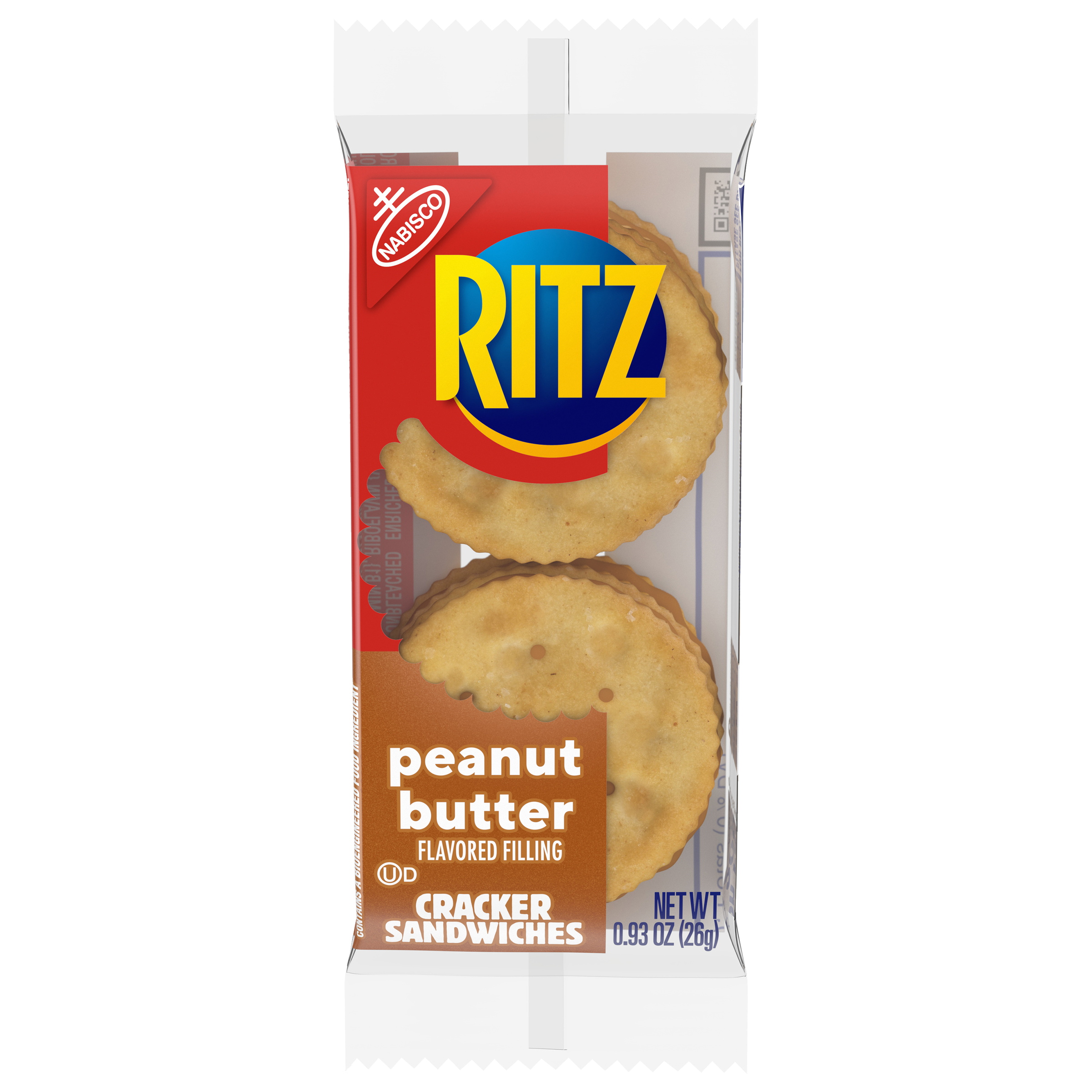 RITZ Crackers with Peanut Butter 4CT 120/.93OZ