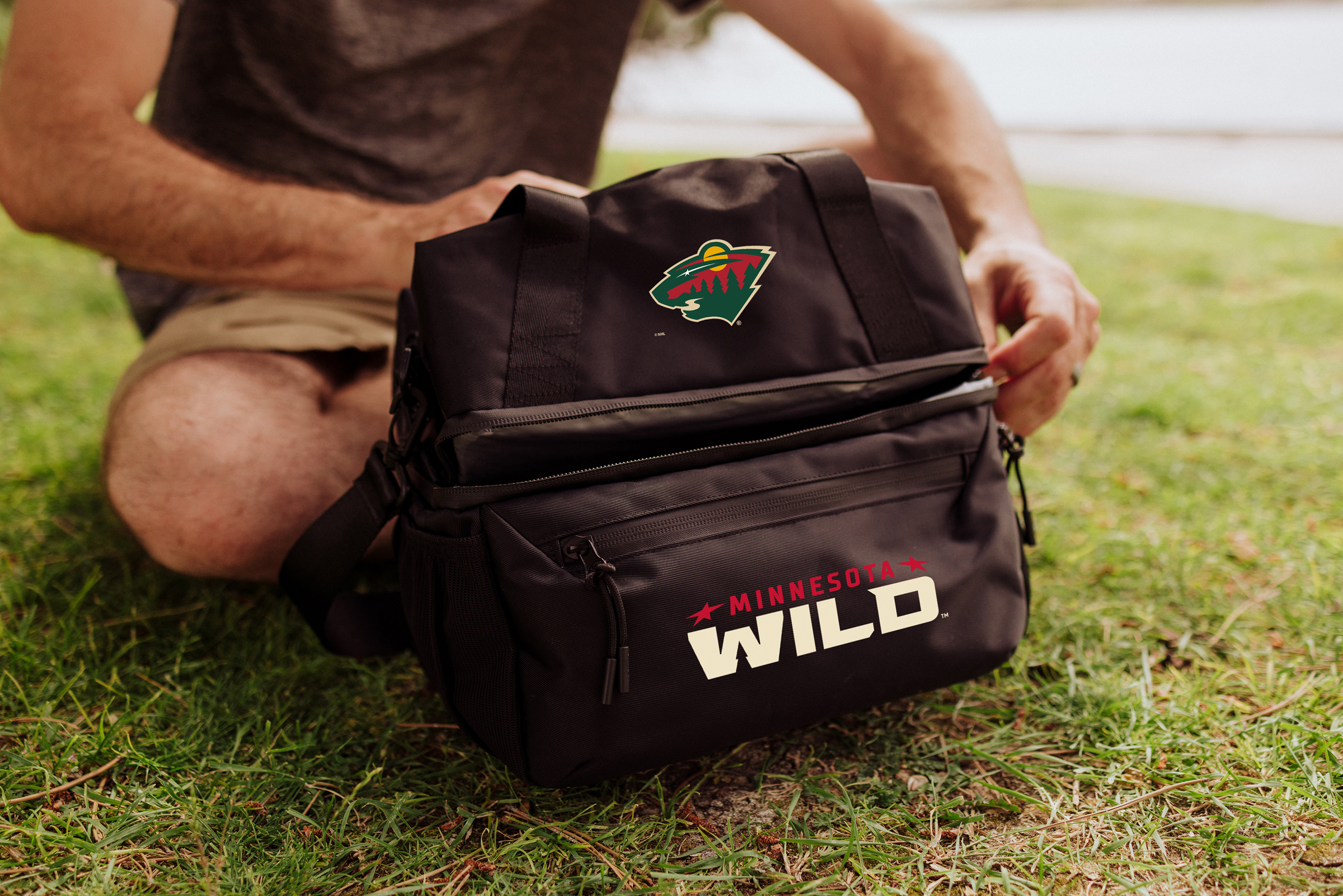 Minnesota Wild - Tarana Recycled Lunch Bag Cooler with Utensils