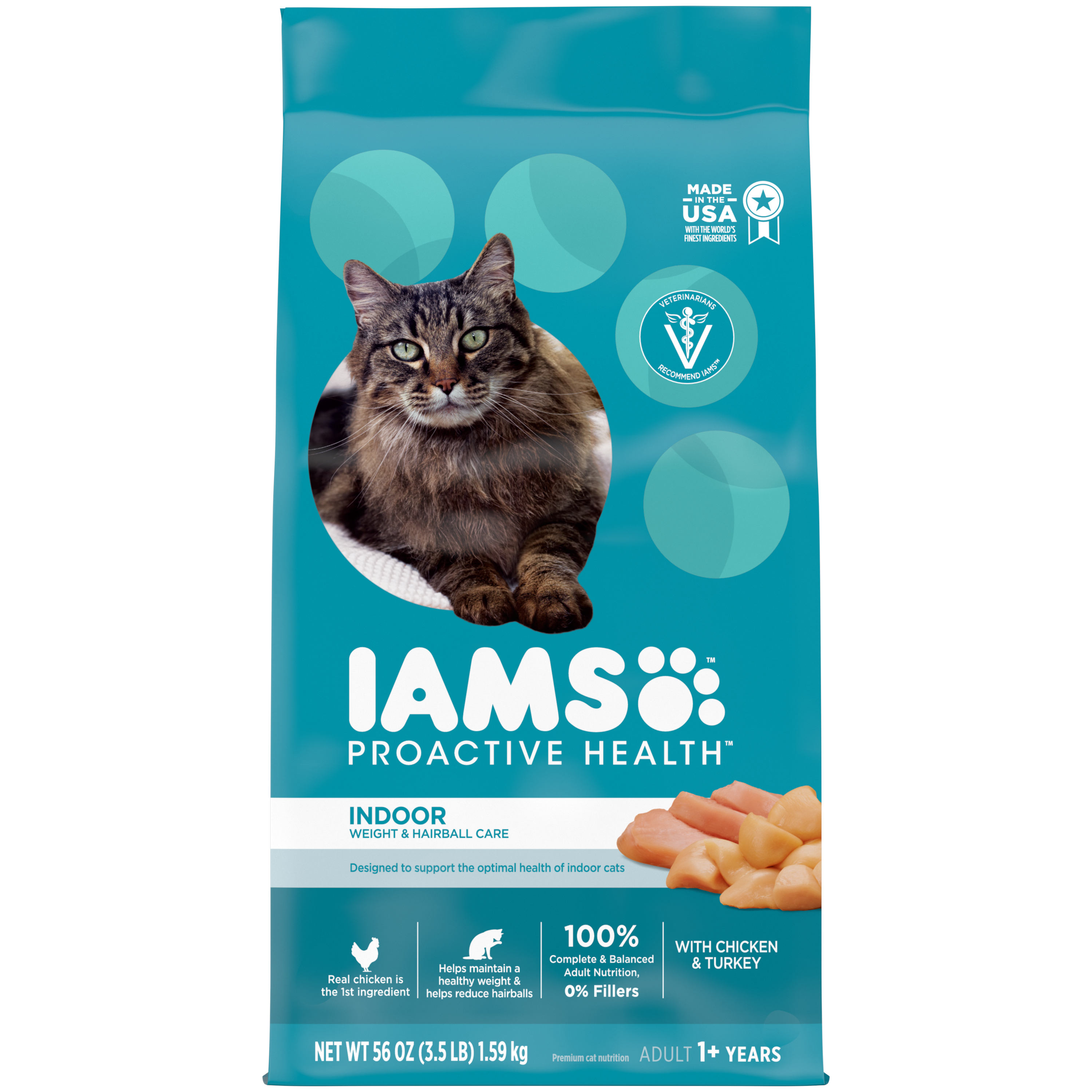 3.5 Lb Iams Cat Indoor Weight Hairball - Health/First Aid