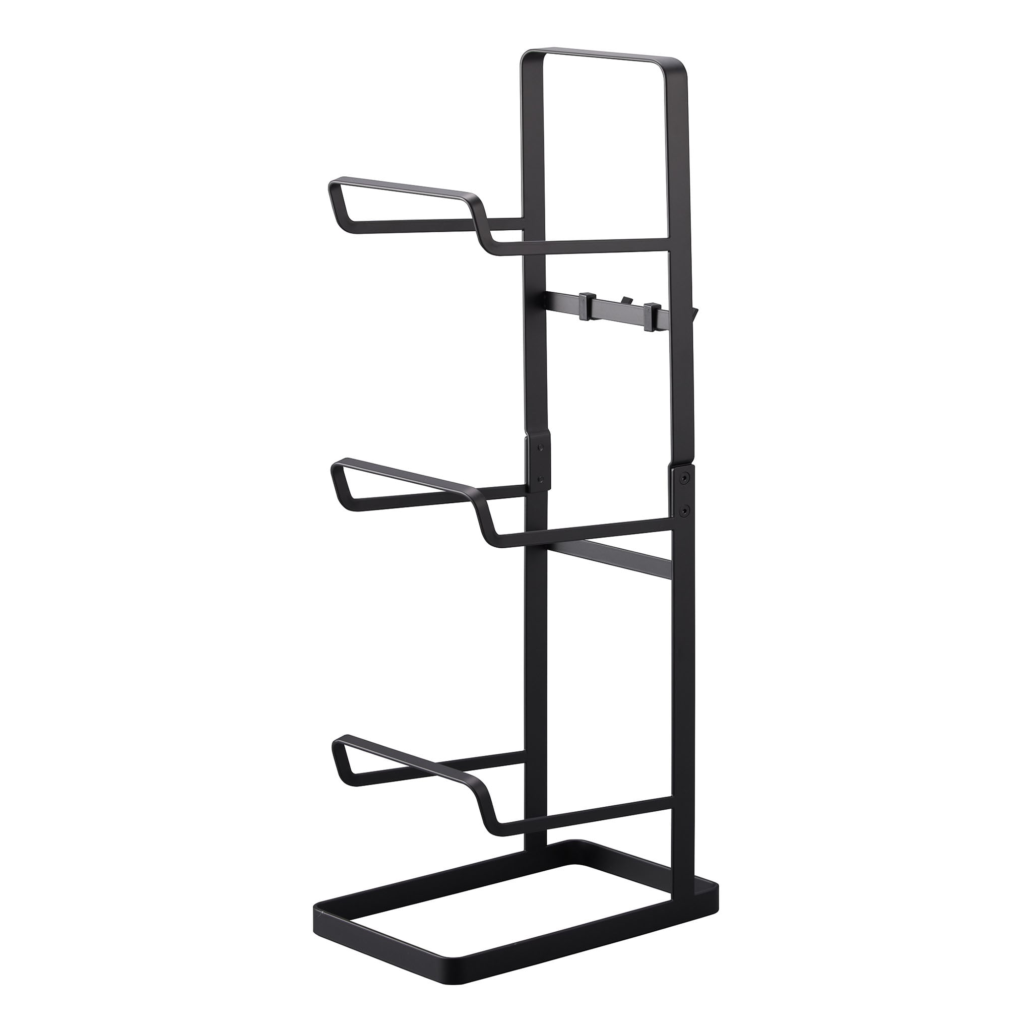 Ablage für Fitnessgeräte : Kann auch eine Myofaszienrolle und eine Bauchmuskelrolle aufnehmen