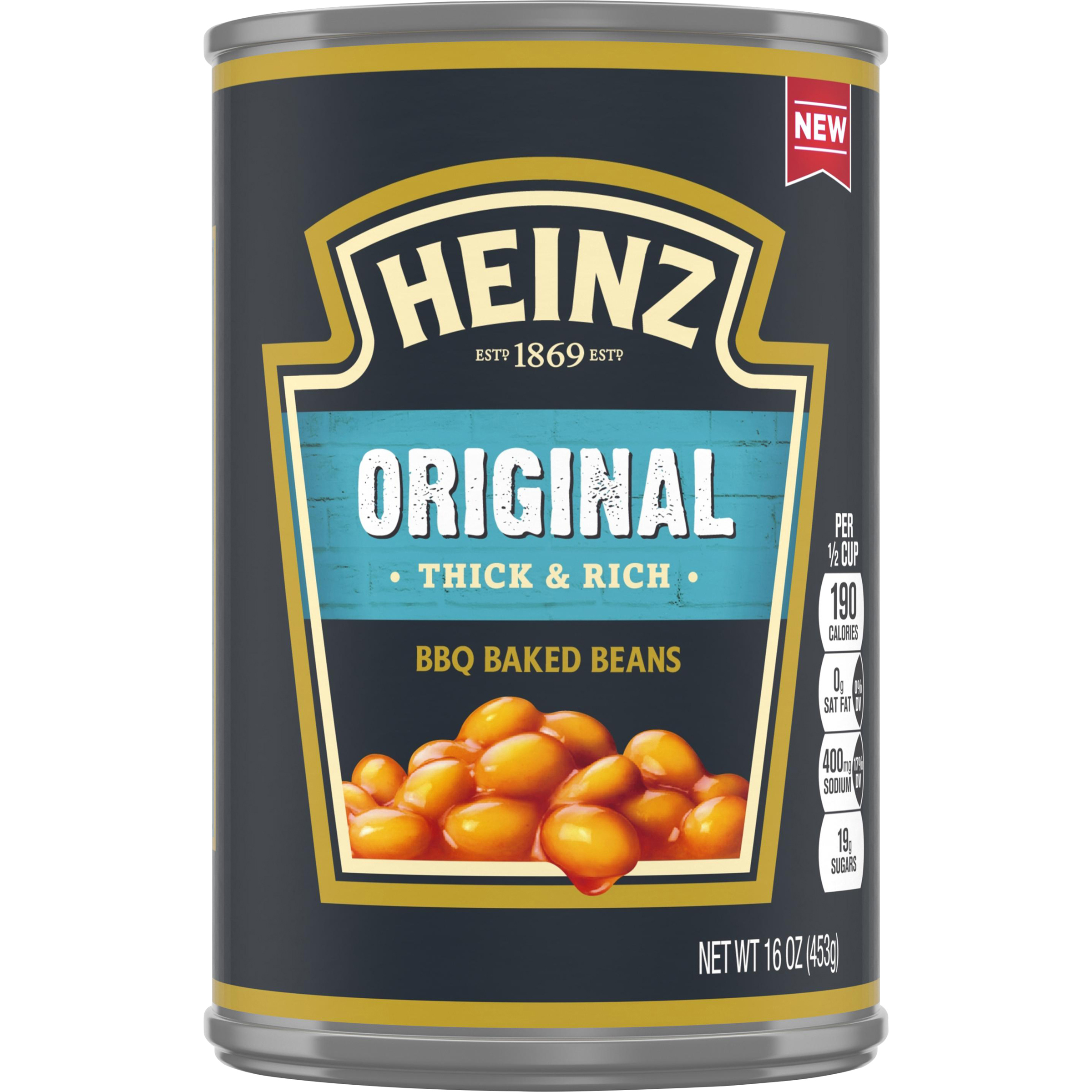 Heinz® Heinz Original Thick & Rich BBQ Baked Beans, 16 Oz Can | Heinz®