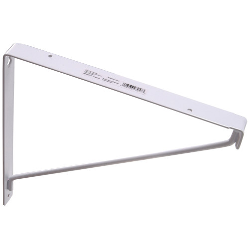 Hardware Essentials Closet Shelf Bracket White (11" x 11")