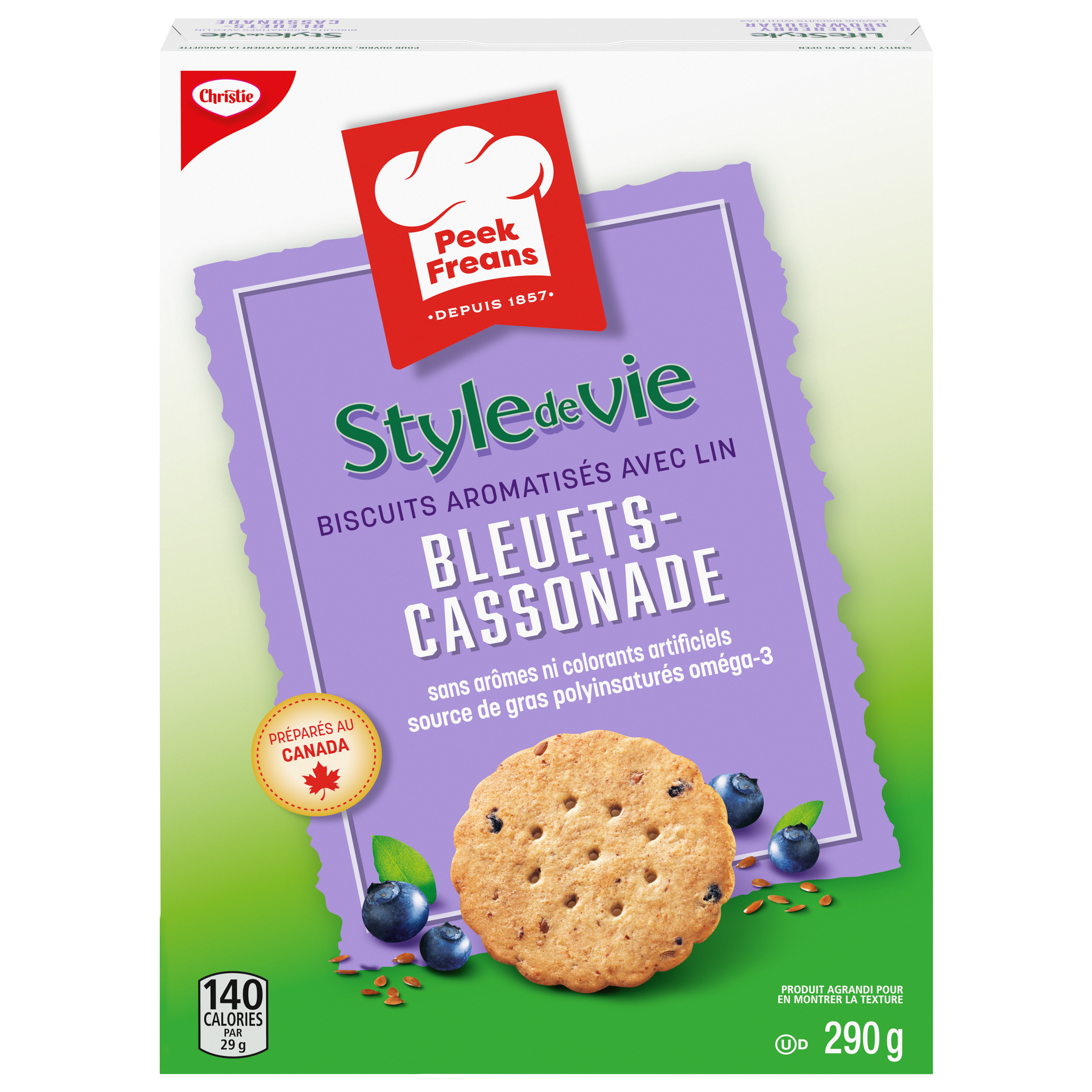 Peek Freans Lifestyle Blueberry Brown Sugar Cookies, 275G-thumbnail-1