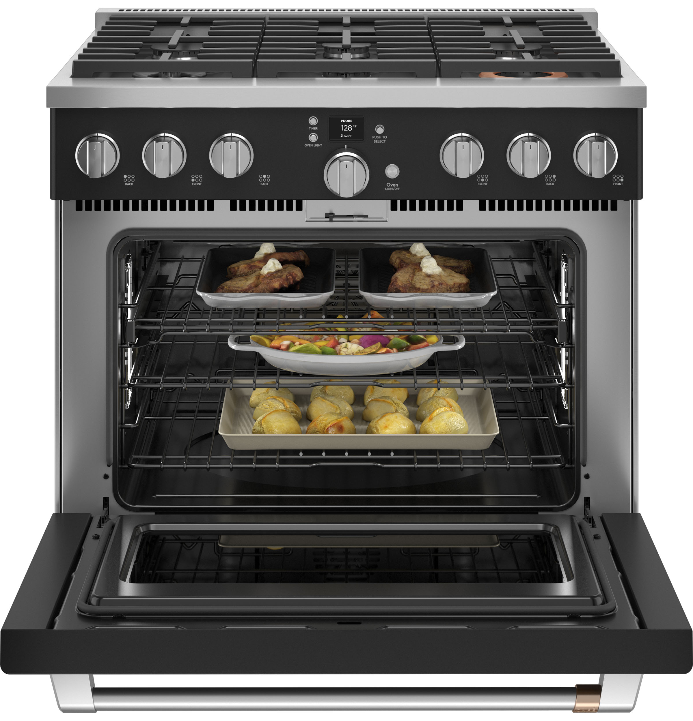 36" Width 6 Burners Conv ADA Compliant — Connectable via built-in WiFi view 4