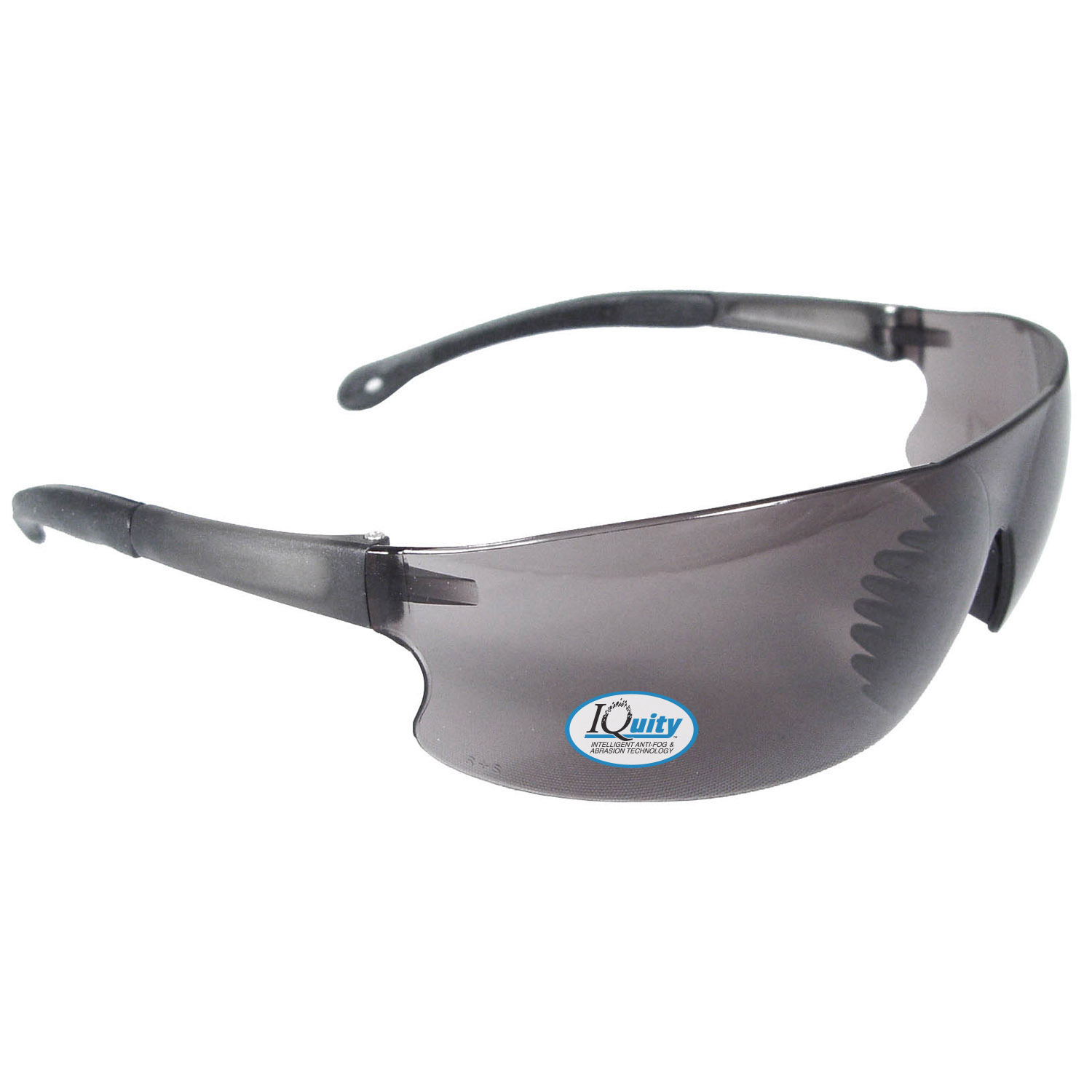 Rad-Sequel™ IQ - IQUITY™ Anti-Fog Safety Eyewear - Smoke Frame - Smoke IQ Anti-Fog Lens