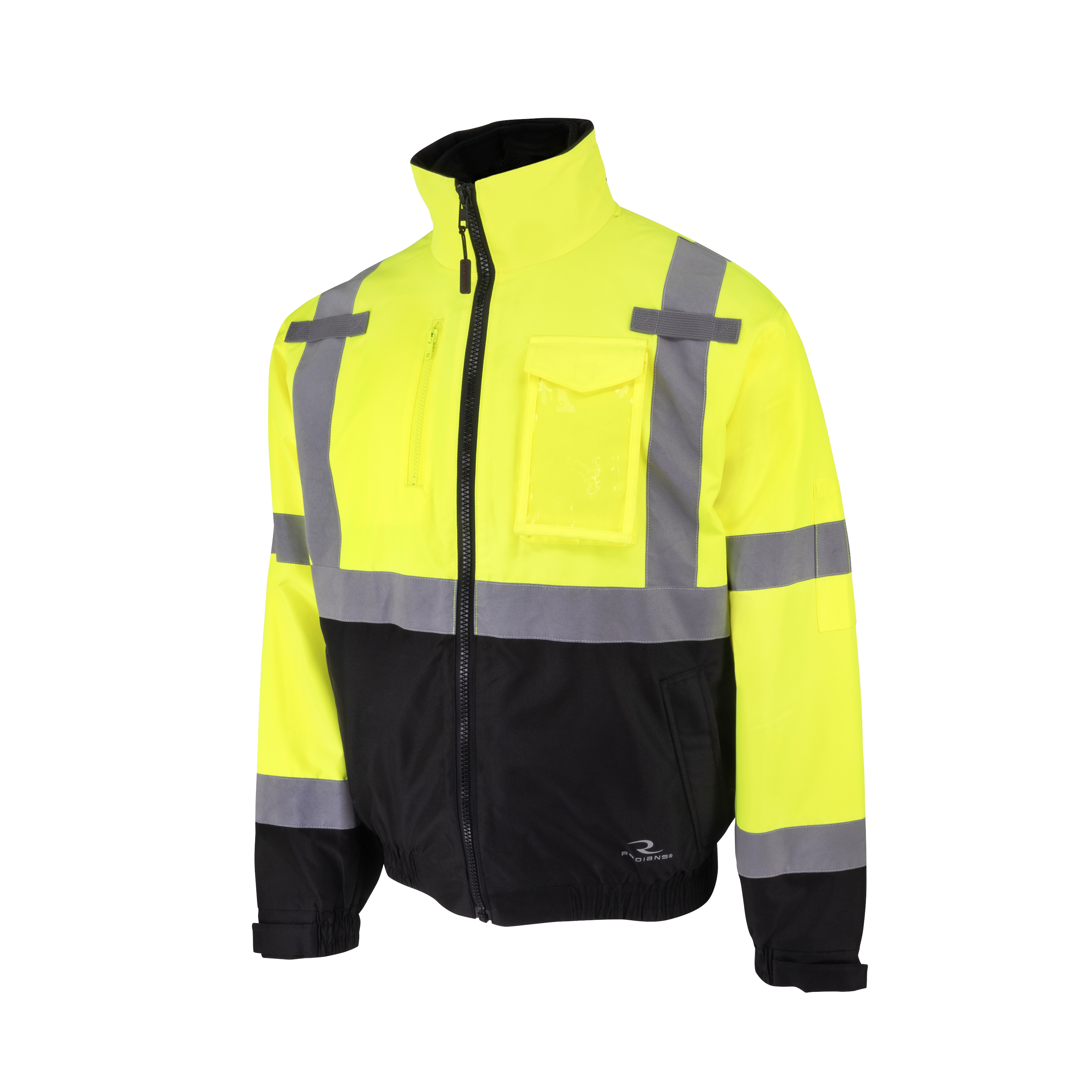 Radians RHG&#45;SJ13 3&#45;in&#45;1 Class 3 Hi&#45;Vis Bomber Jacket with Inner Heated Vest-Radians