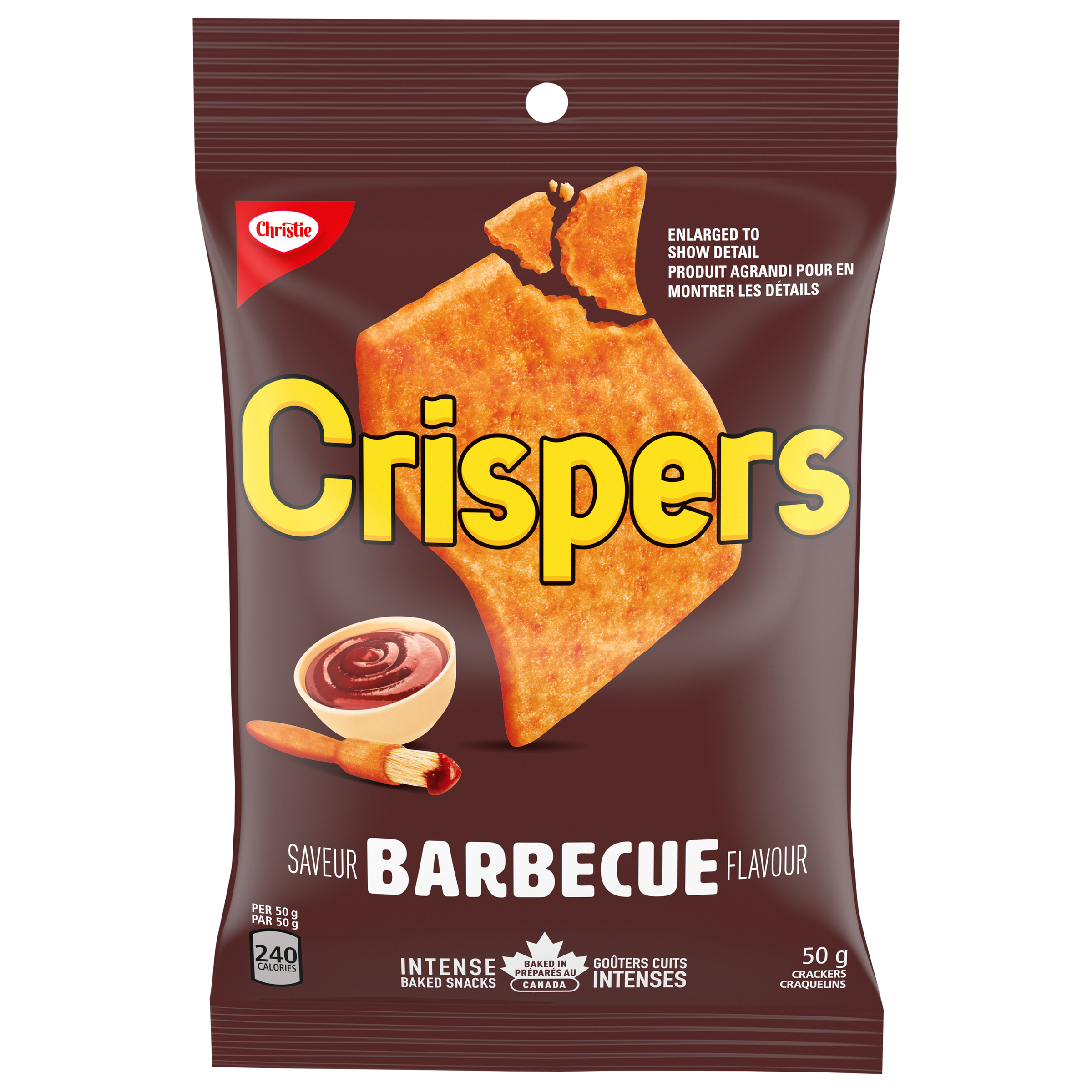 Crispers BBQ Cracker Snacks, 50G-0