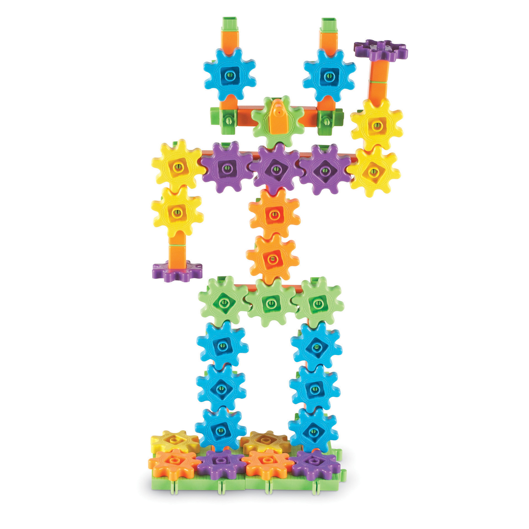 Learning Resources Gears! Gears! Gears! 150-Piece Super Building Set image number null
