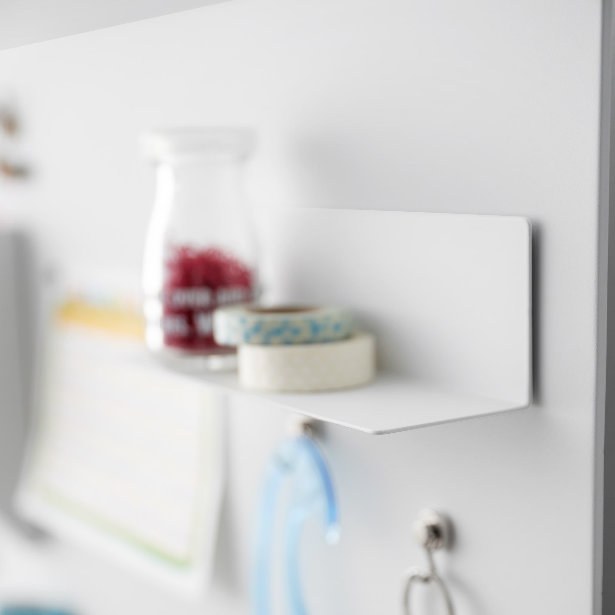 Magnetic Shelf : Compact Add-On for Desk Panels
