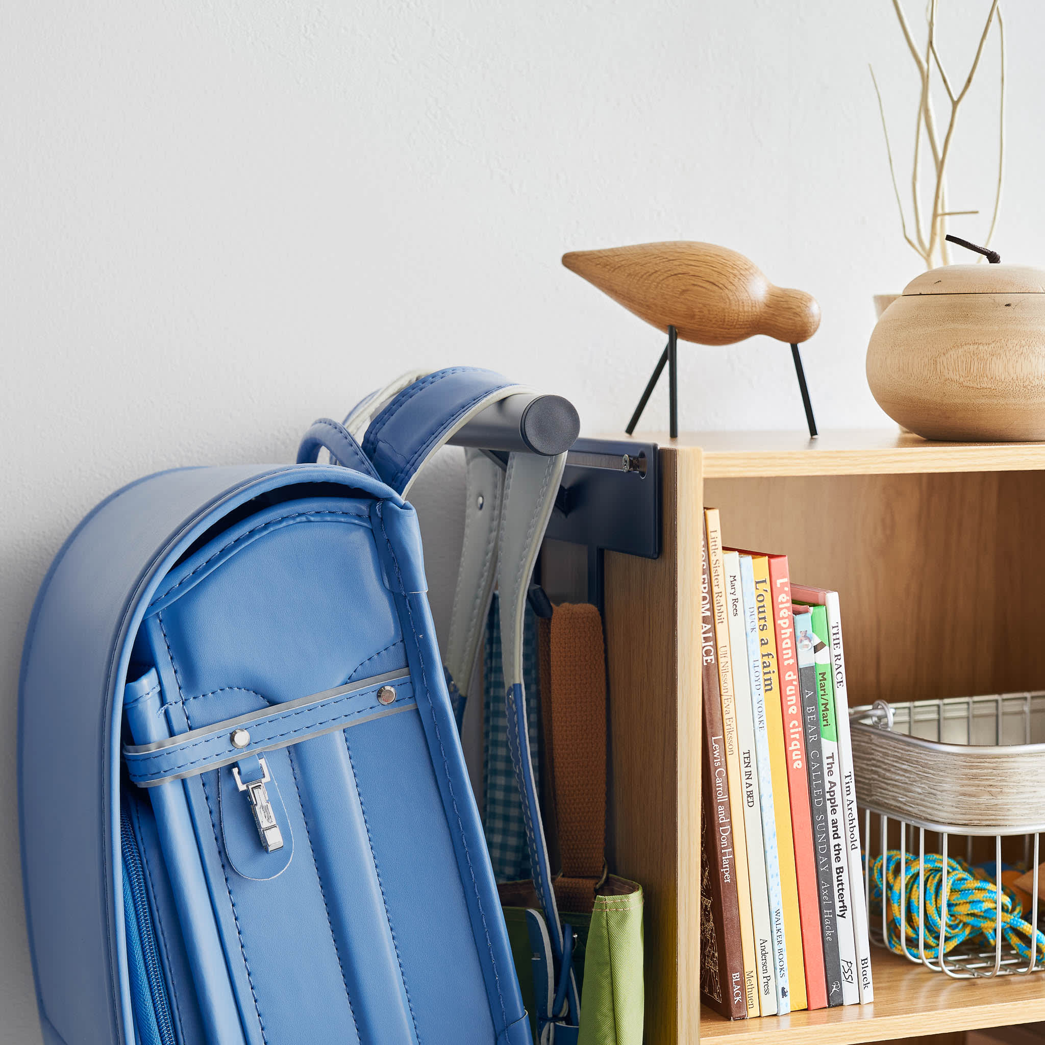 Backpack Hanger : Simple Furniture Mounting