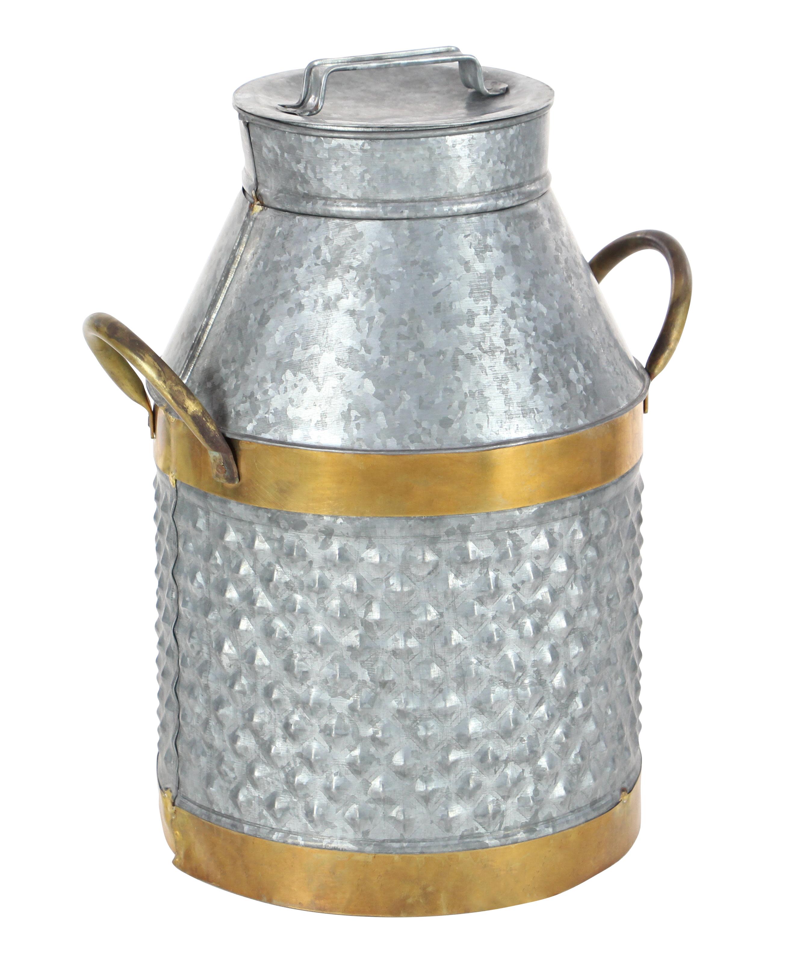 Metal  Decorative Jars, 14" x 10" x 17"