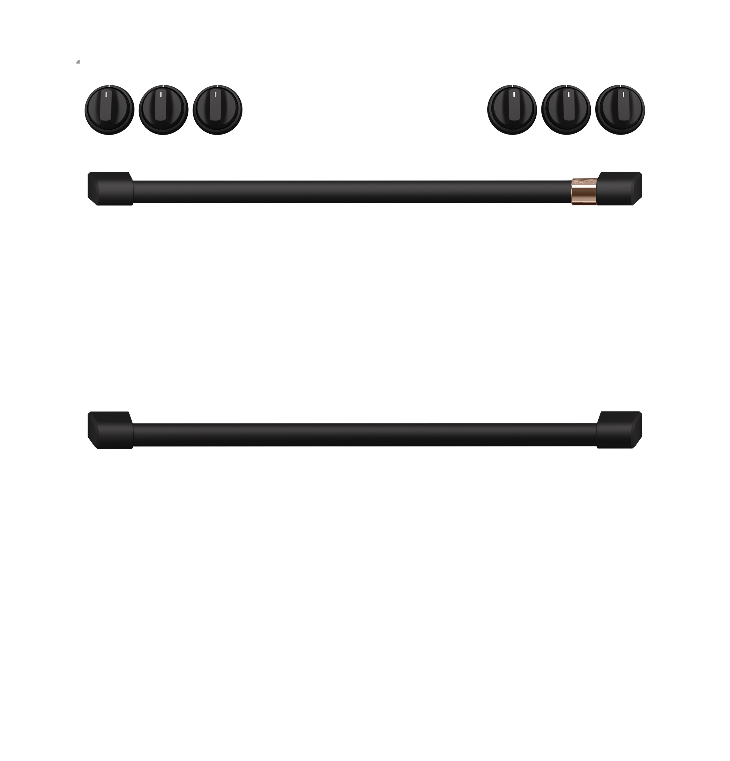 Front Cntrl — Gas — Knobs,Hndls — Flat Black — Not Connectable view 2