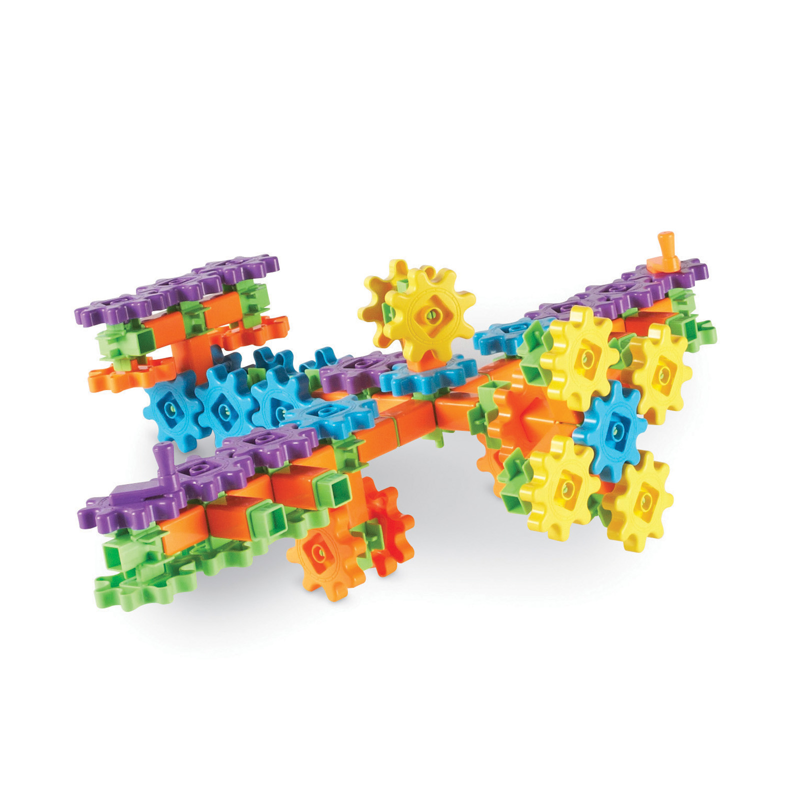 Learning Resources Gears! Gears! Gears! 150-Piece Super Building Set image number null