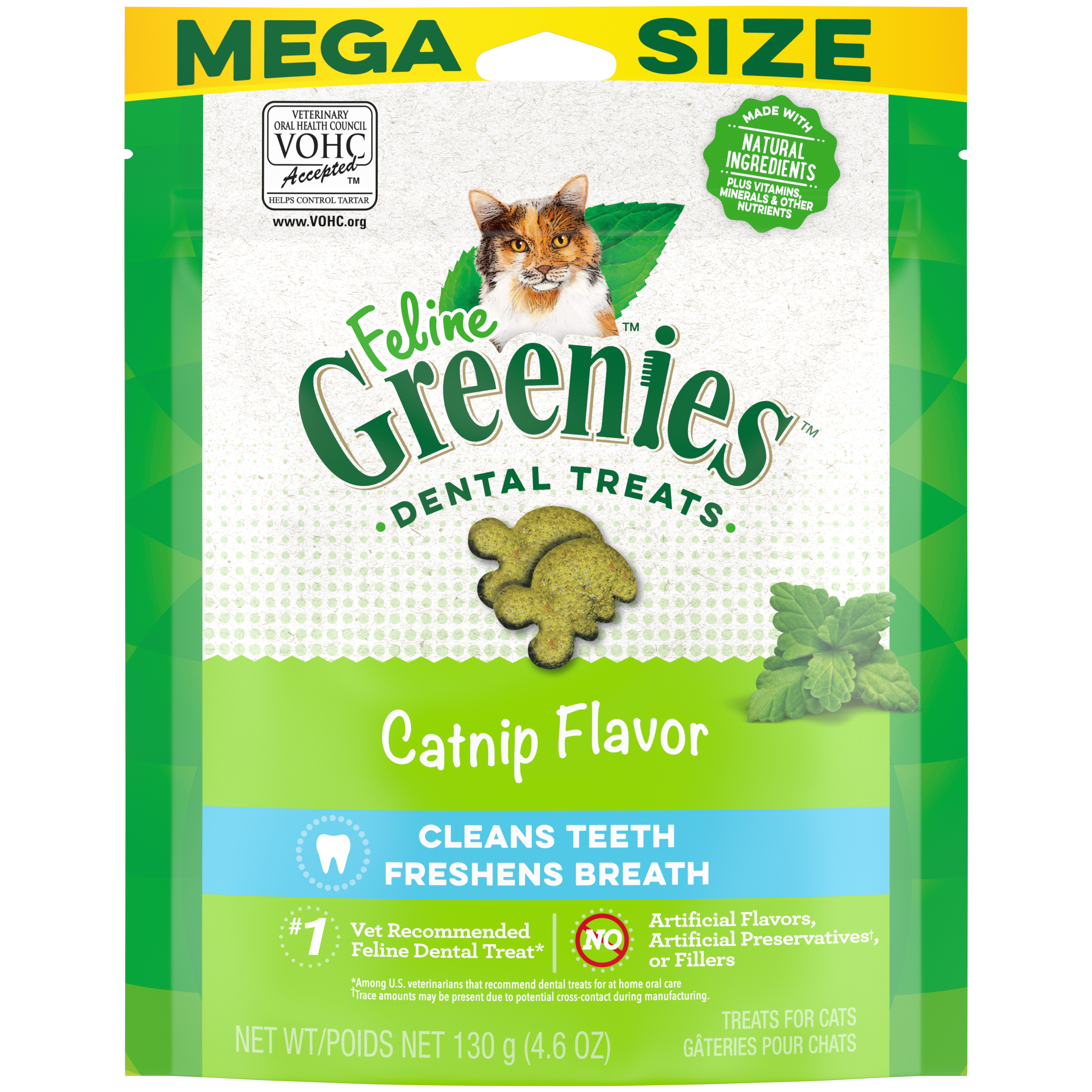 4.6 oz. Greenies Feline Catnip Treats - Treats