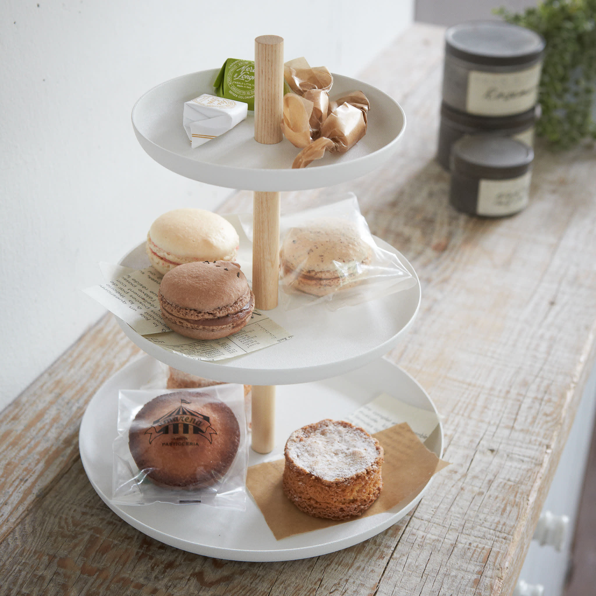 3-Tiered Serving Stand : Multi-Tiered Display