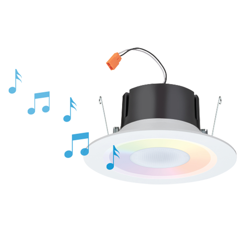 JUN J6SLC RGBW MW M6 6" SMART RGBW SPEAKER DOWNLIGHT *279GR0
