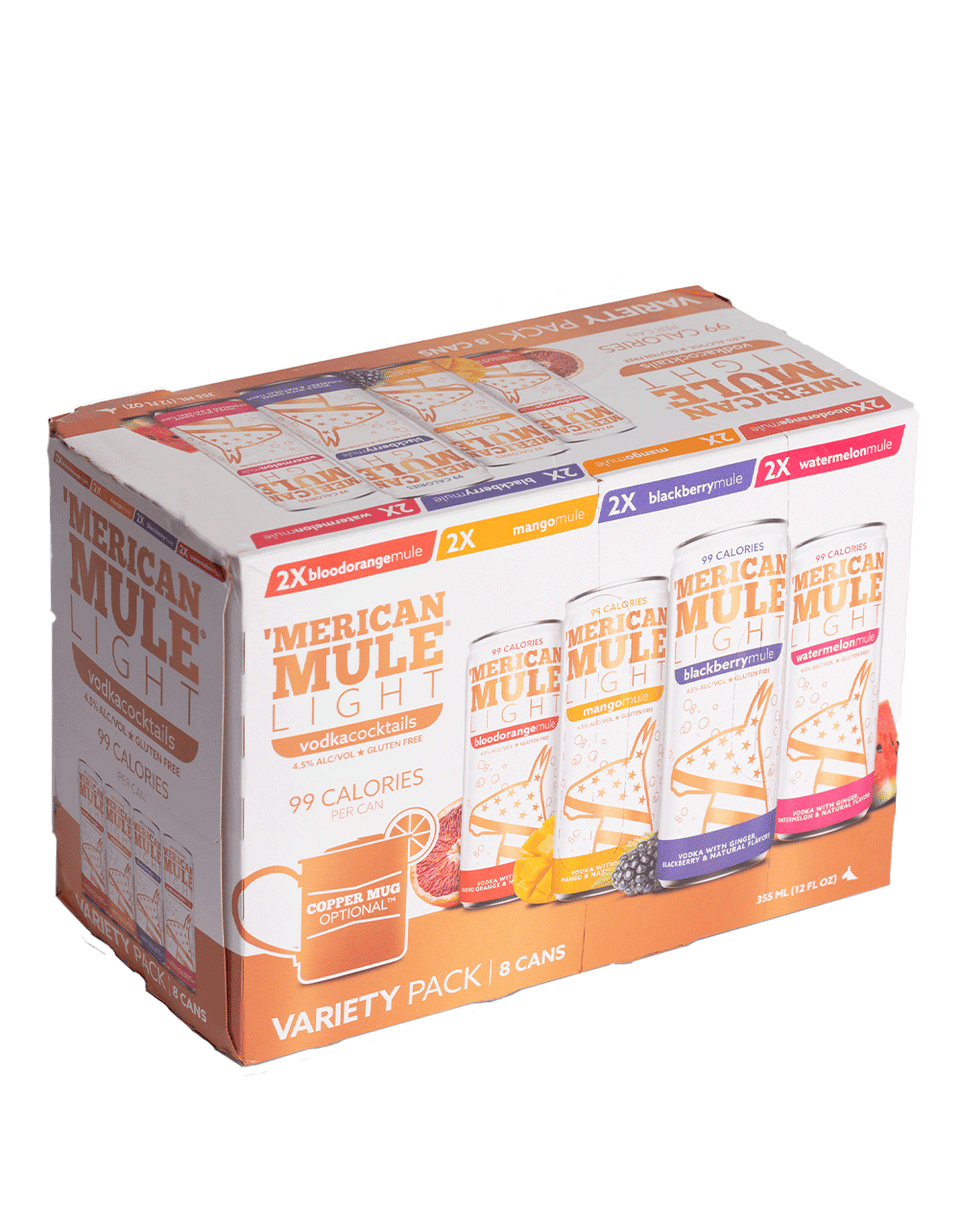 MERICAN MULE LIGHT VARIETY PACK