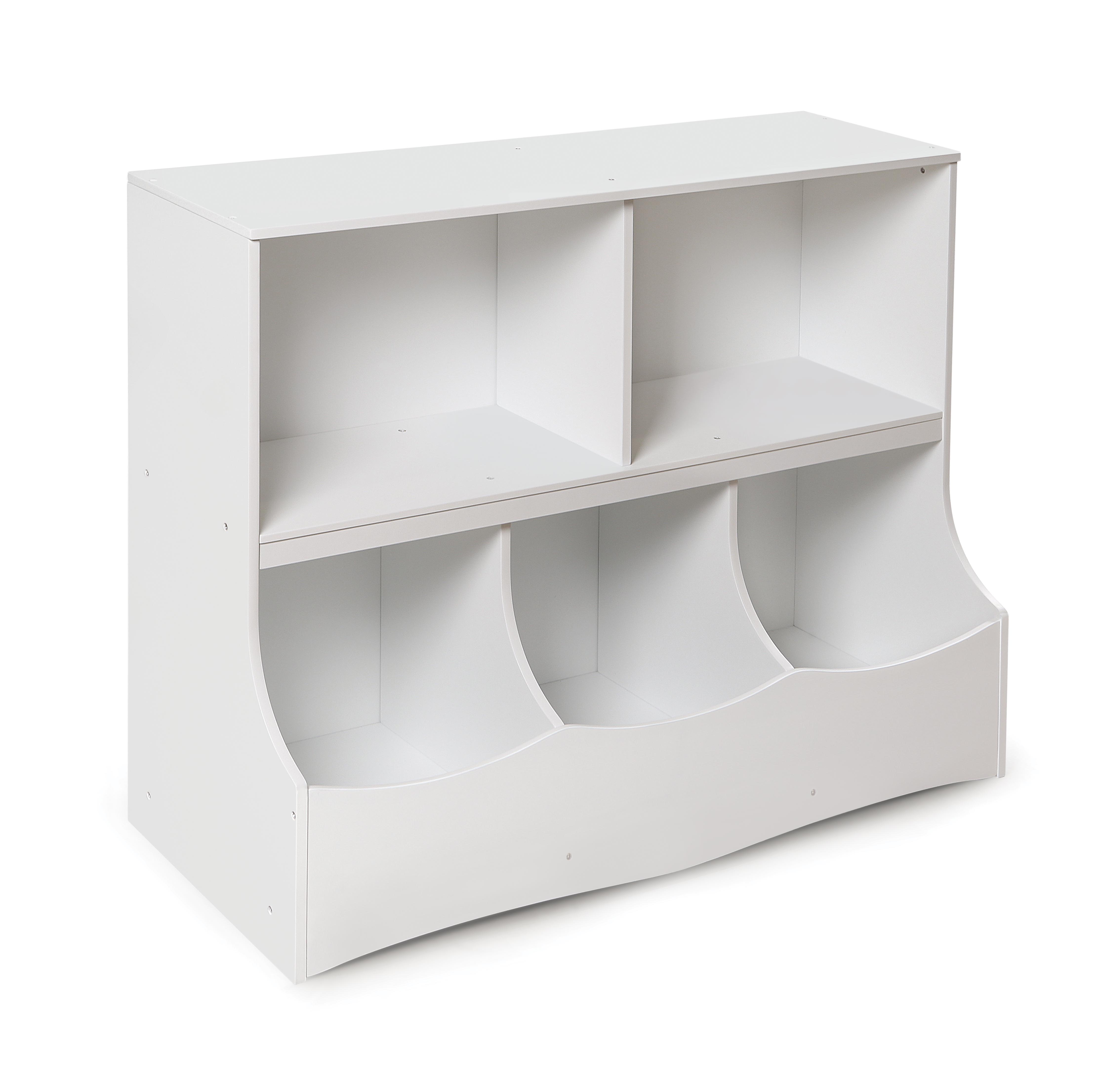 Multi-Bin Storage Cubby - White