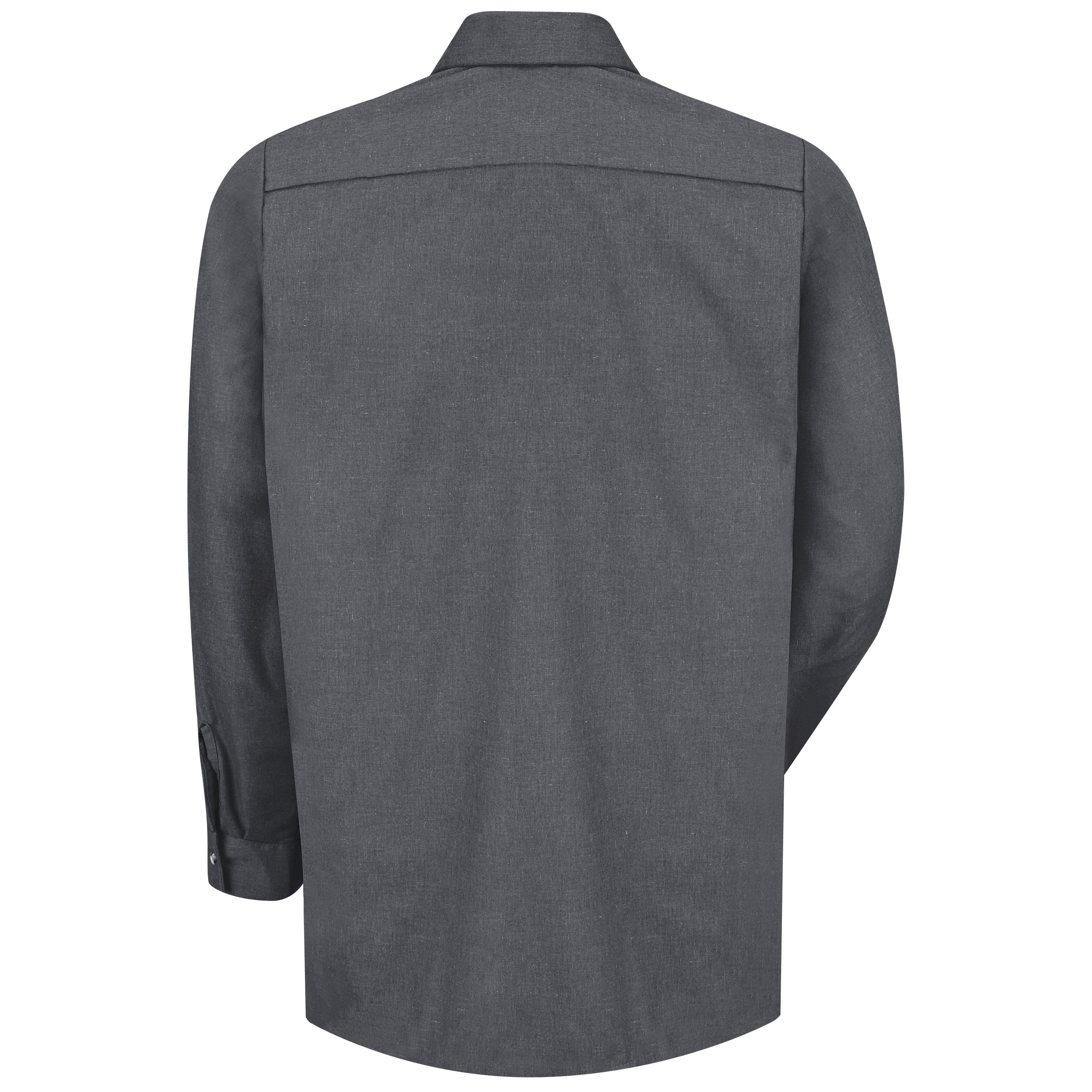 Picture of Red Kap® SH10 Men's Long Sleeve Heathered Poplin Uniform Shirt