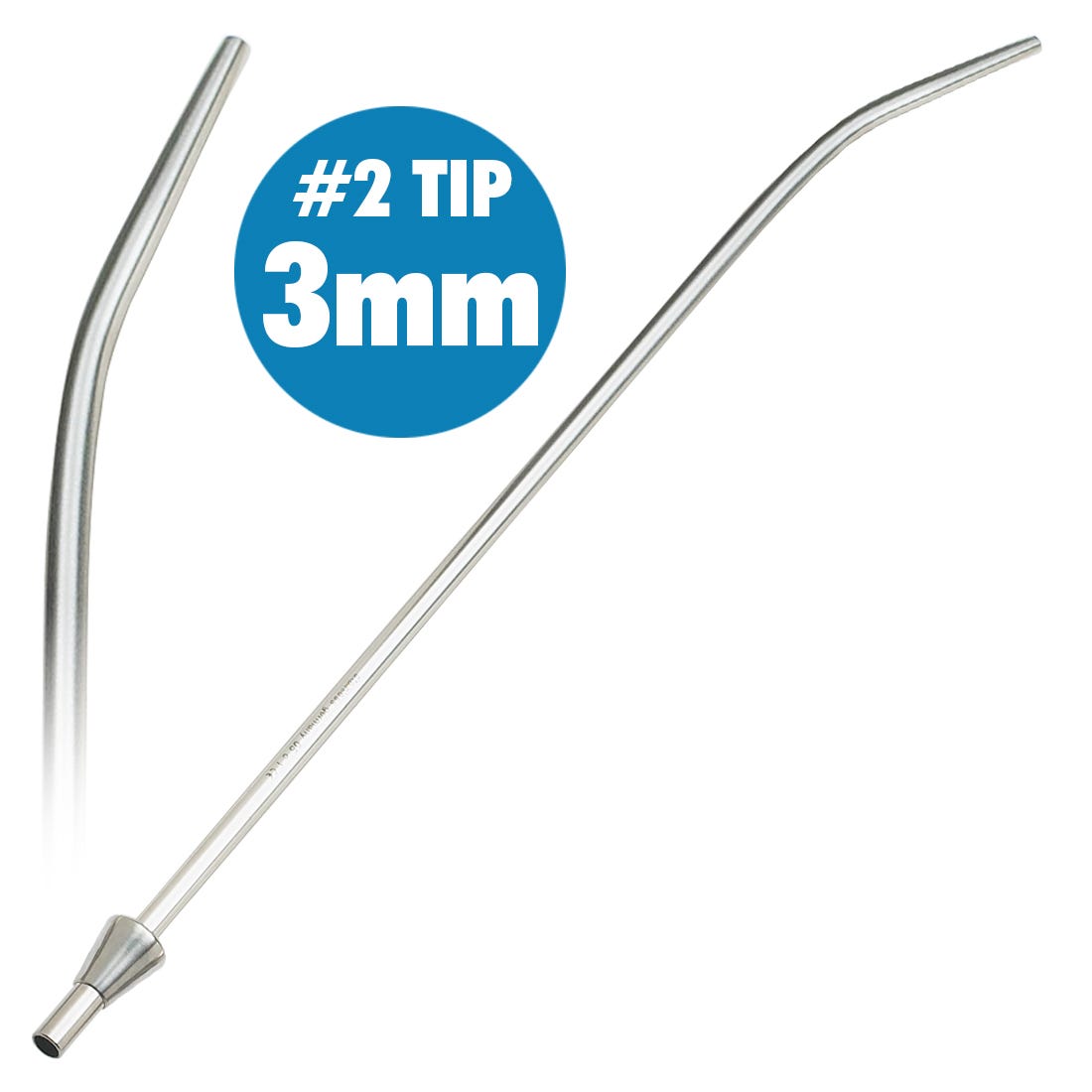 Suction Tip Size 2, 3mm opening