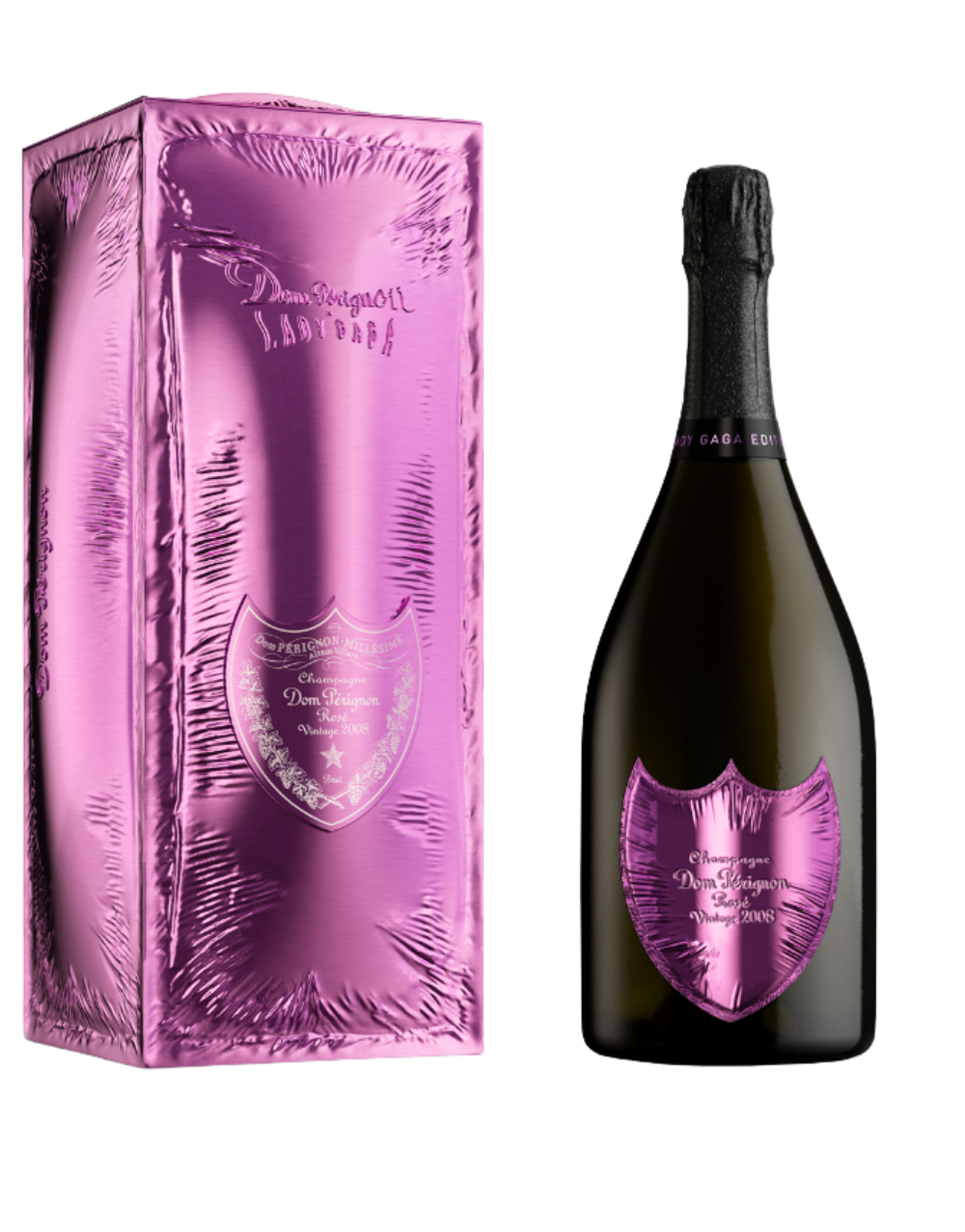DOM PÉRIGNON ROSÉ VINTAGE 2008 LADY GAGA LIMITED EDITION
