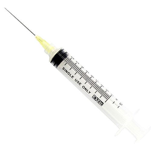 Syringe w/Needle 10-12cc 21ga x 1 1/2" - 100/Box
