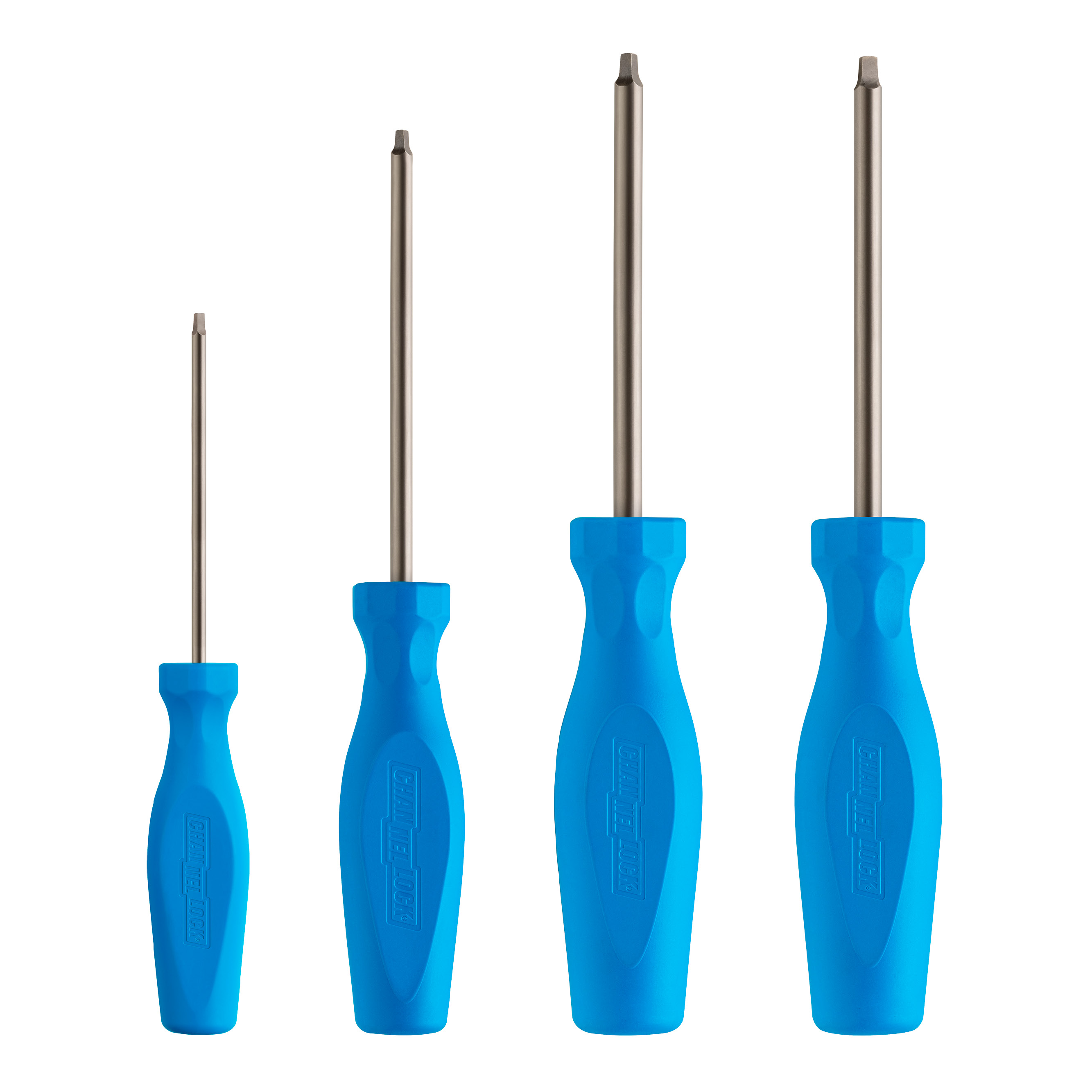 SQ-4H 4pc Square-Recess Screwdriver Set