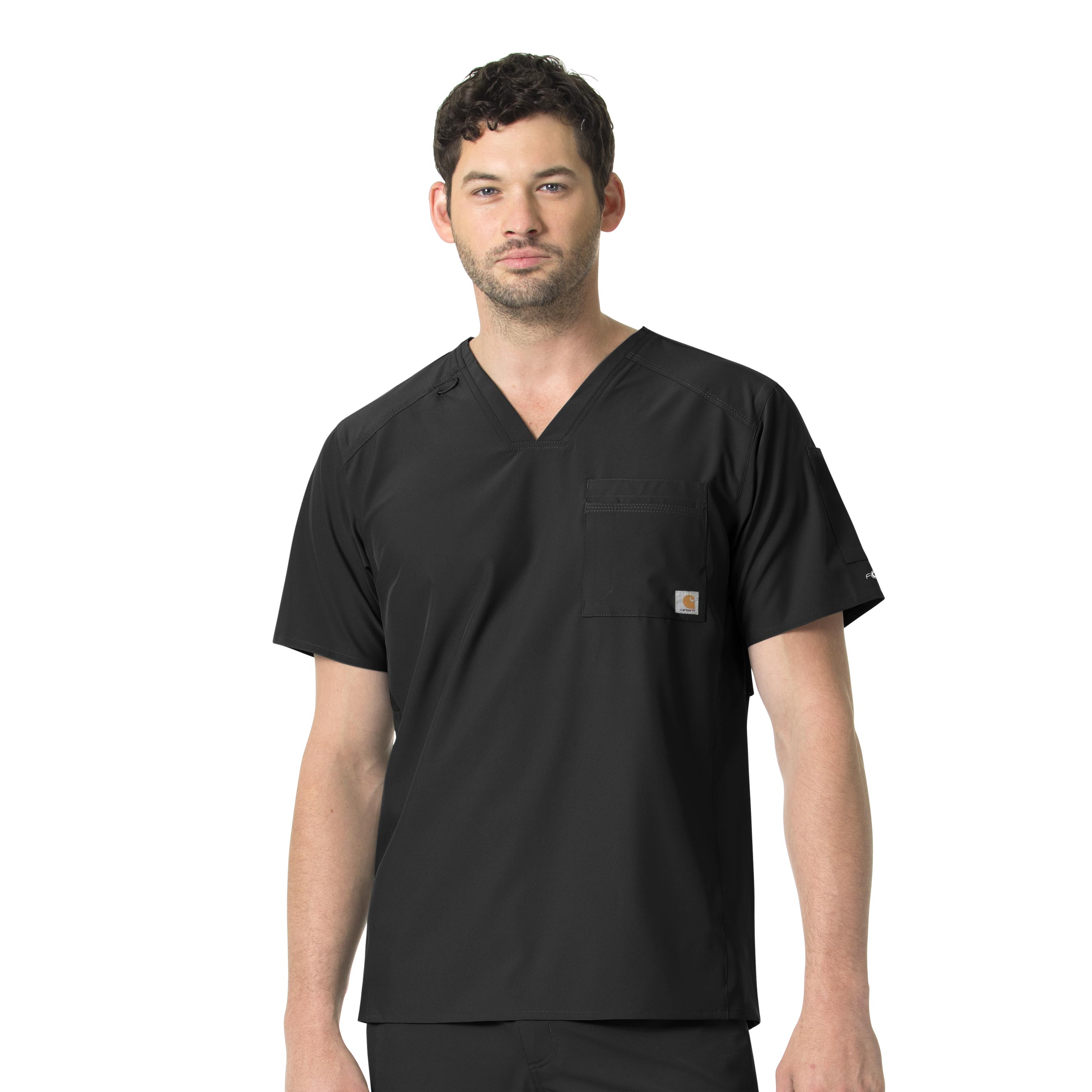 Force Liberty Men&#8216;s Twill Chest Pocket Scrub Top-Carhartt