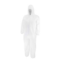 Radians MP428CAH Microporous Coverall with Hood, Elastic Wrists and Ankles