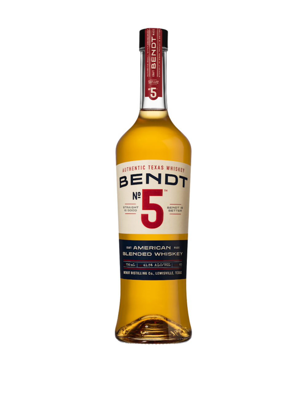 BENDT NO. 5 AMERICAN BLENDED TEXAS WHISKEY