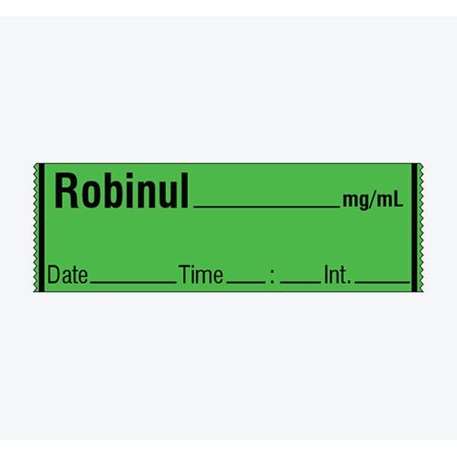 Robinul Labels Green - 333/Roll