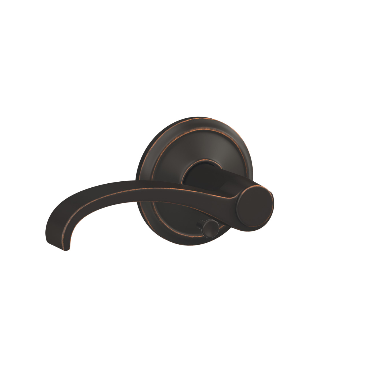 Custom Whitney Lever Combined Interior Hall-Closet and Bed-Bath Lock