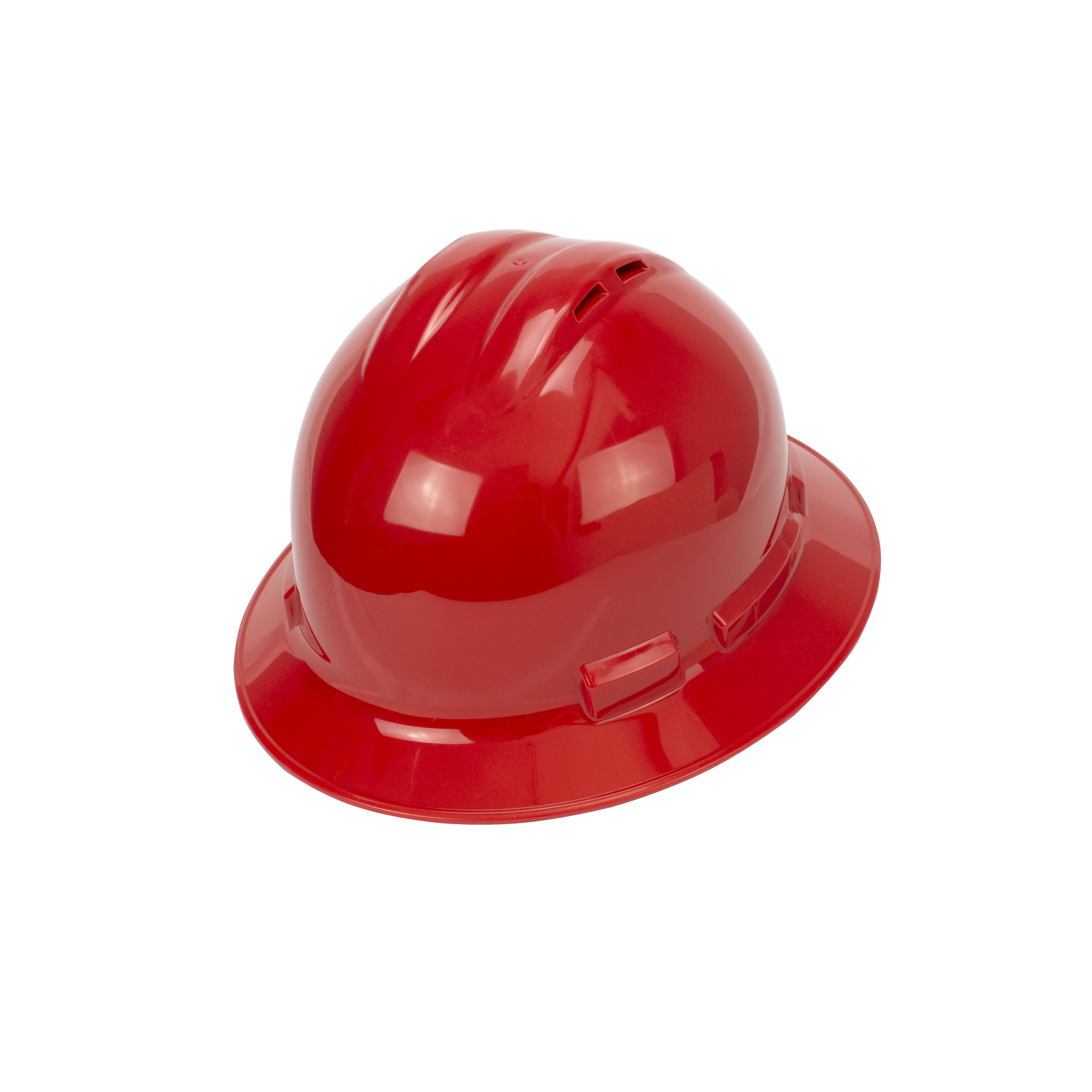 Quartz™ Vented Full Brim Hard Hat - Red