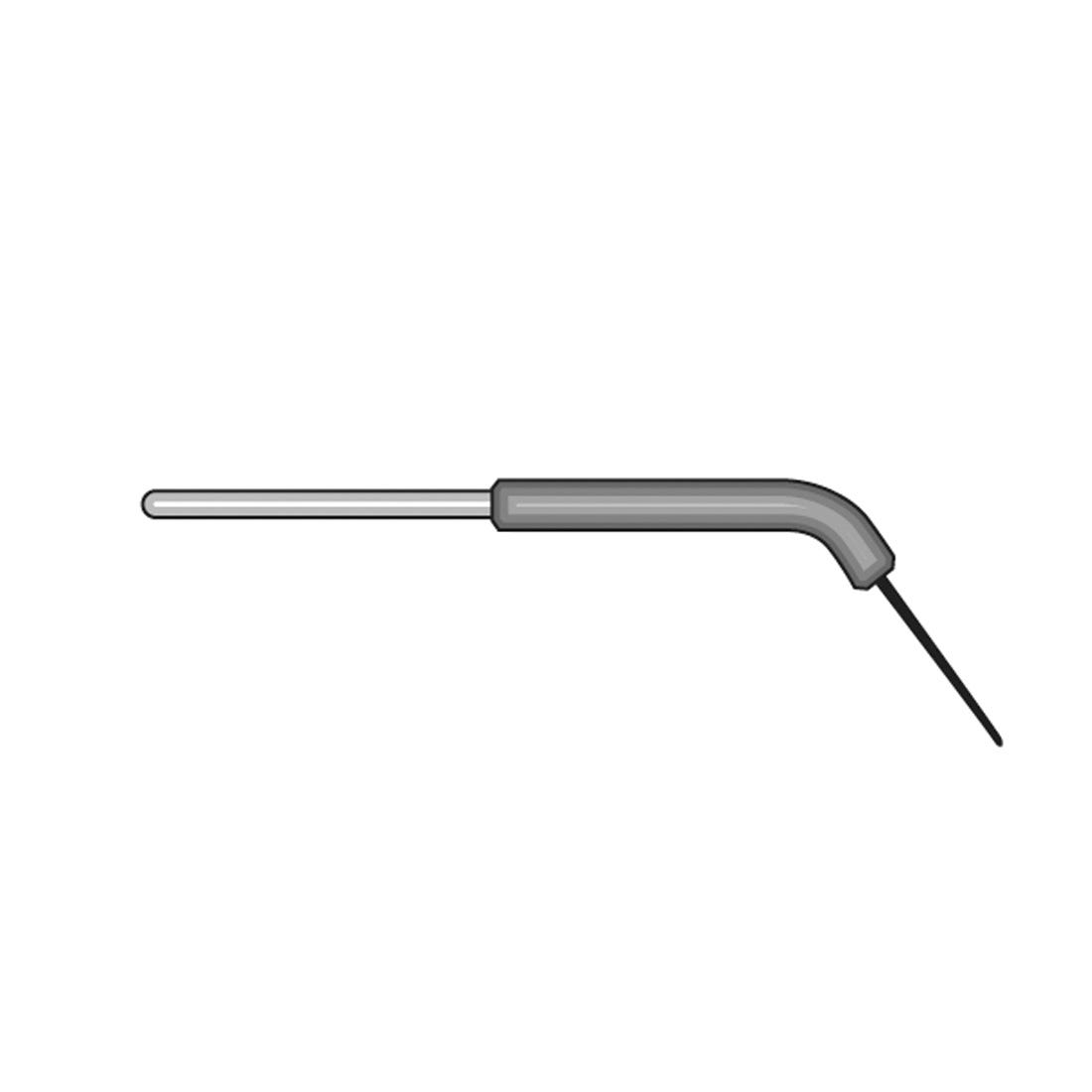 Ultra Flex Bendable Electrode Needle Curved Long