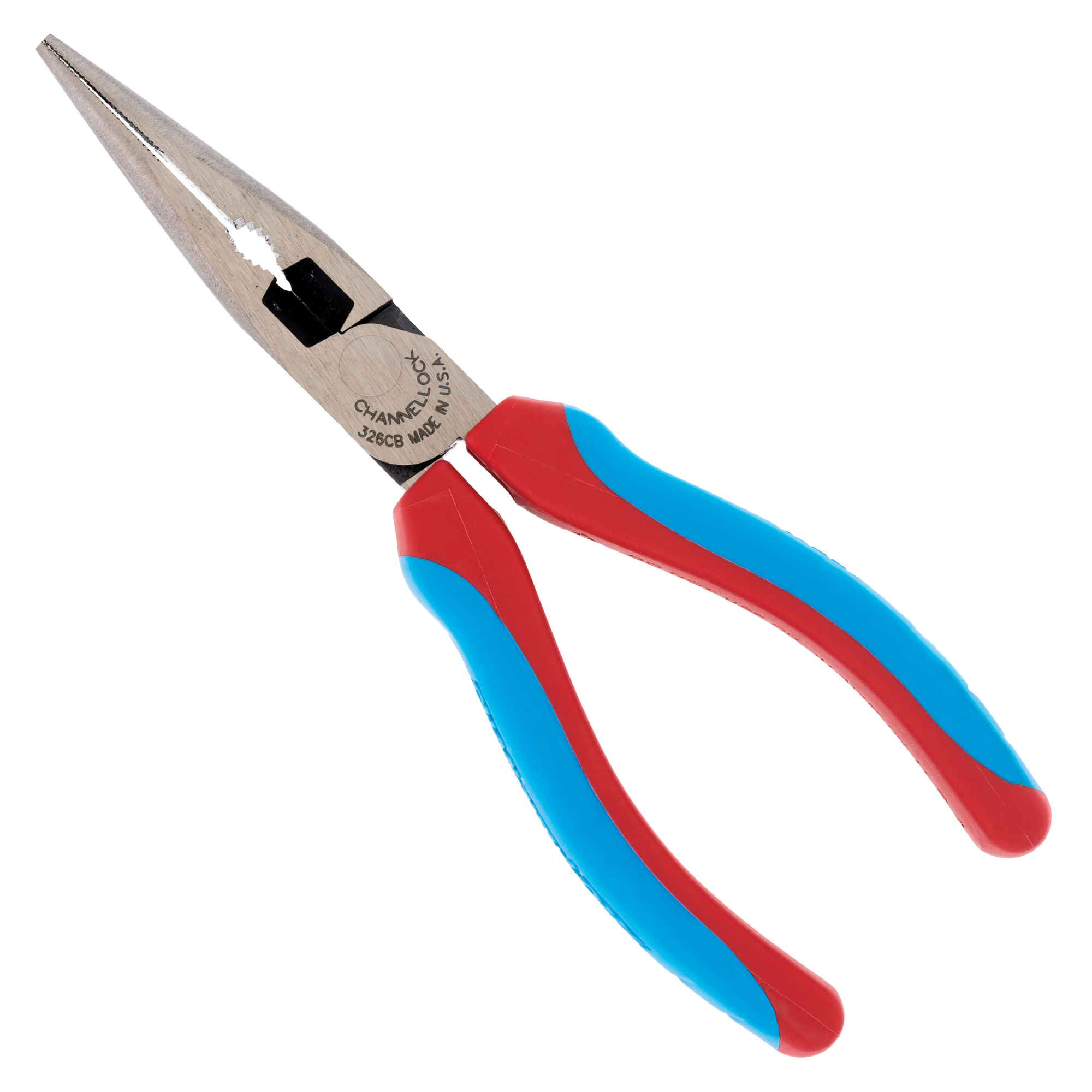 326CB 6-inch CODE BLUE® XLT™ Combination Long Nose Pliers with Cutter