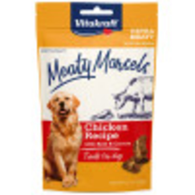 Product-Image showing Meaty Morsels Chicken Recipe with Beef & Carrots