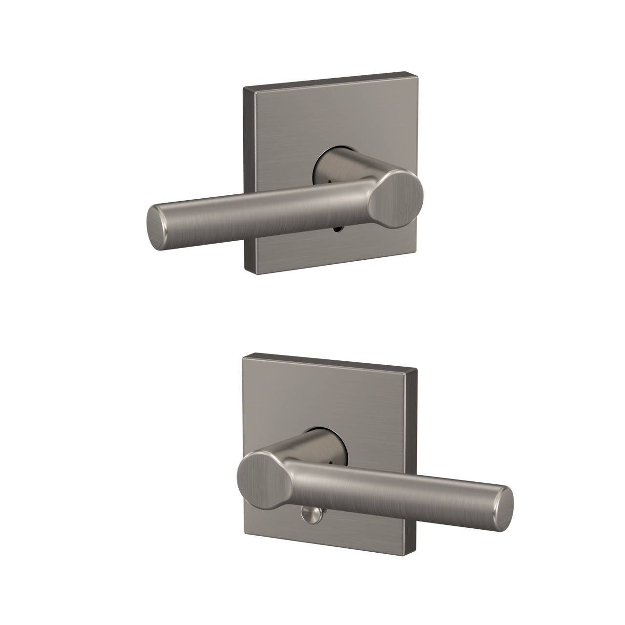 Custom Broadway Lever Combined Interior Hall-Closet and Bed-Bath Lock