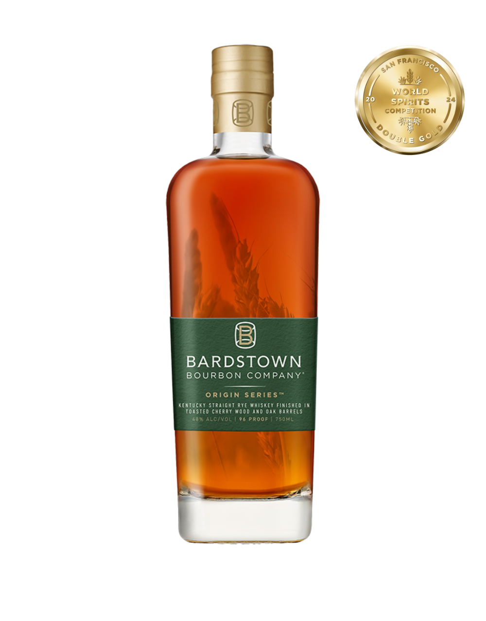 BARDSTOWN DOUBLE BARRELED RYE WHISKEY