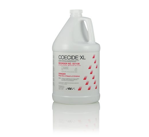 Coecide XL - 2.5% alkaline glutaraldehyde,