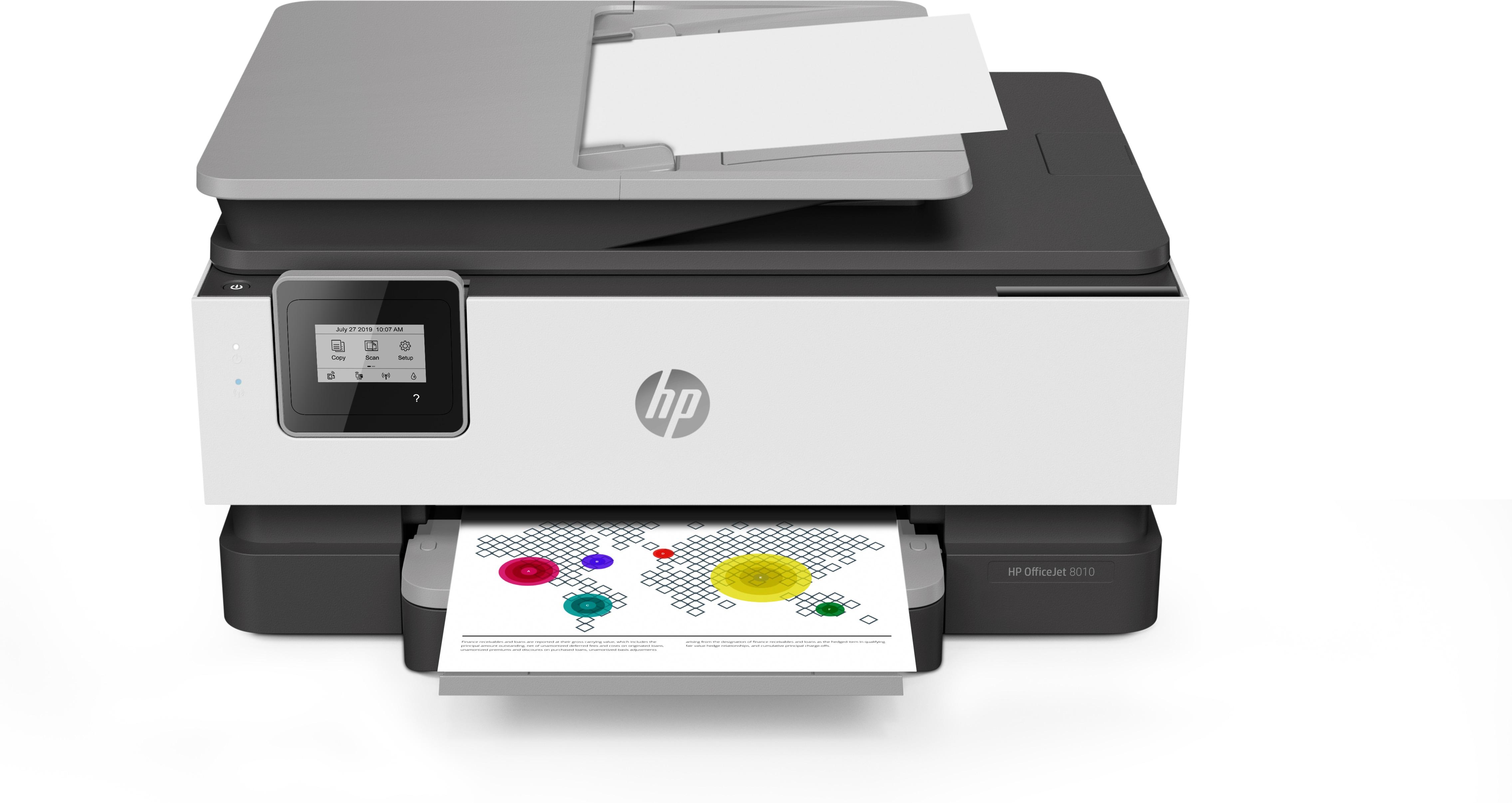 HP Refurbished OfficeJet 8014 All-in-One Inkjet Printer