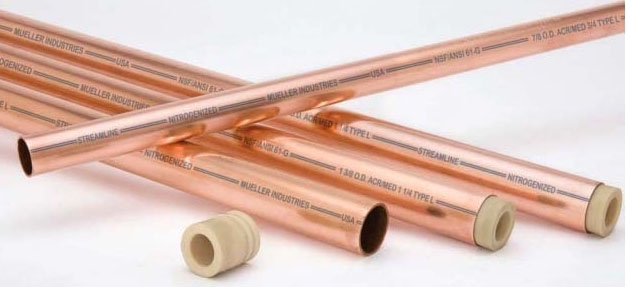 Streamline® CPA-012X20 1/2"OD X 20 ACR COPPER