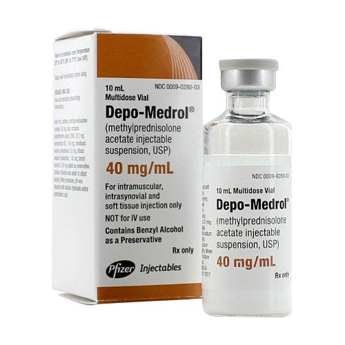 Depo-Medrol® 40mg/ml 10ml Multi-Dose Vial