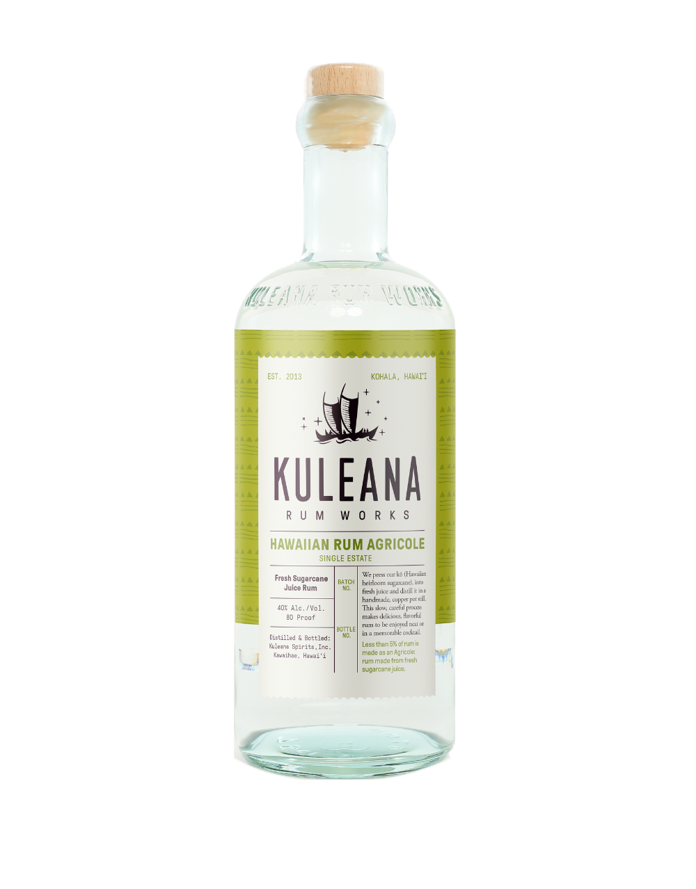 KULEANA HAWAIIAN AGRICOLE RUM