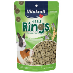 Image of Vitakraft Nibble Rings Small Animal Treat 10.6 oz